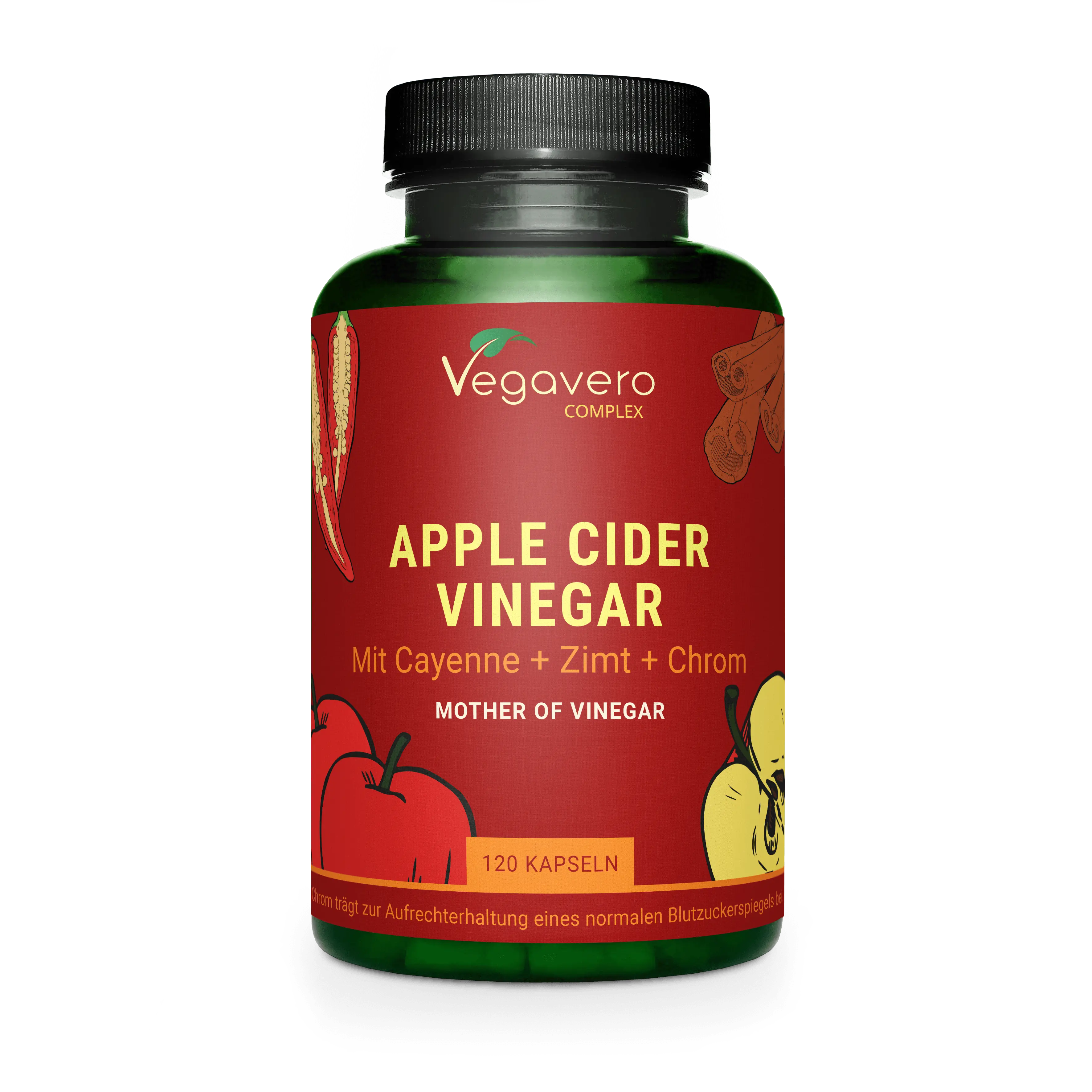 Capsules de Complexe de Vinaigre de Cidre de Pomme
