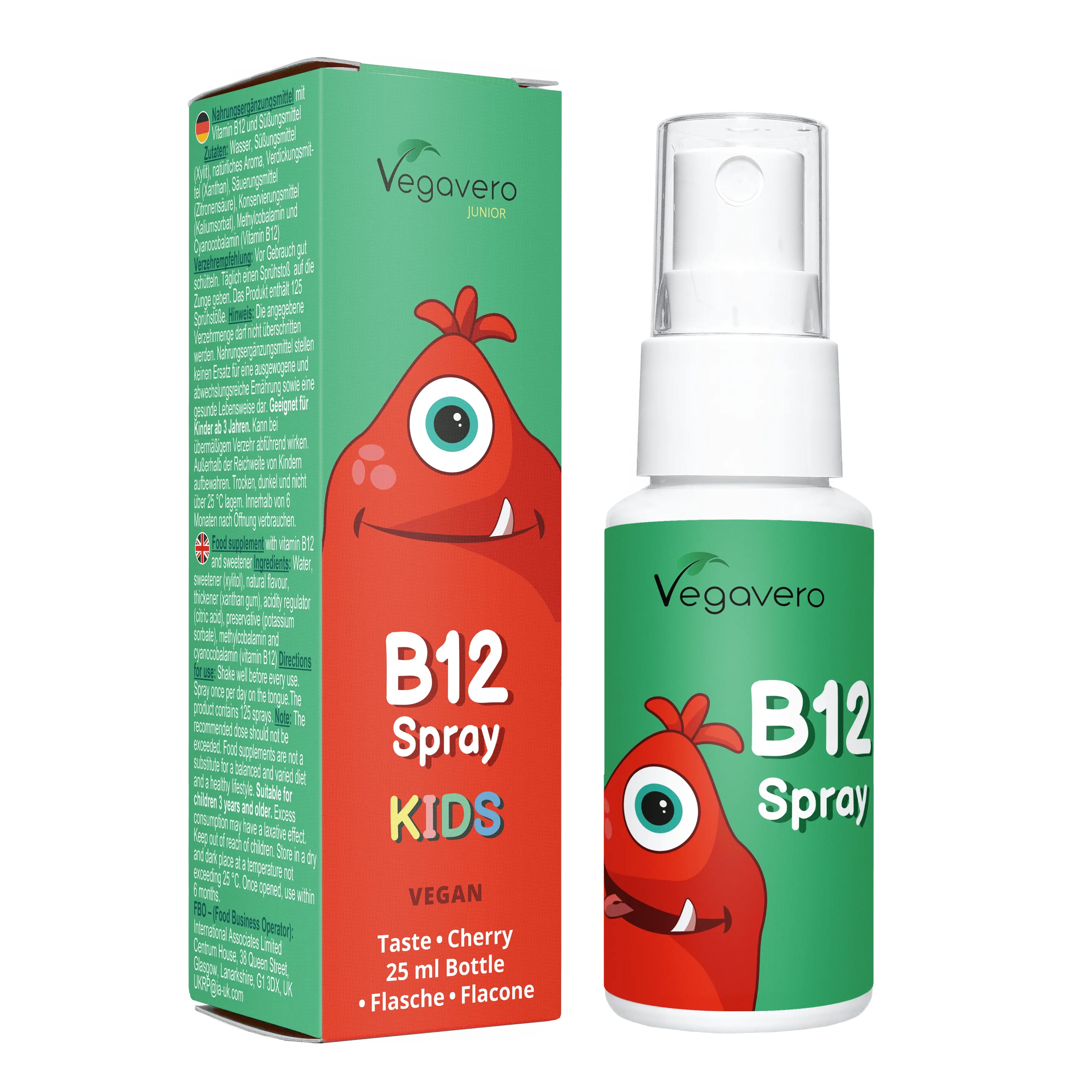 Vegavero® Multivitamin Spray For Children | Without Sugar