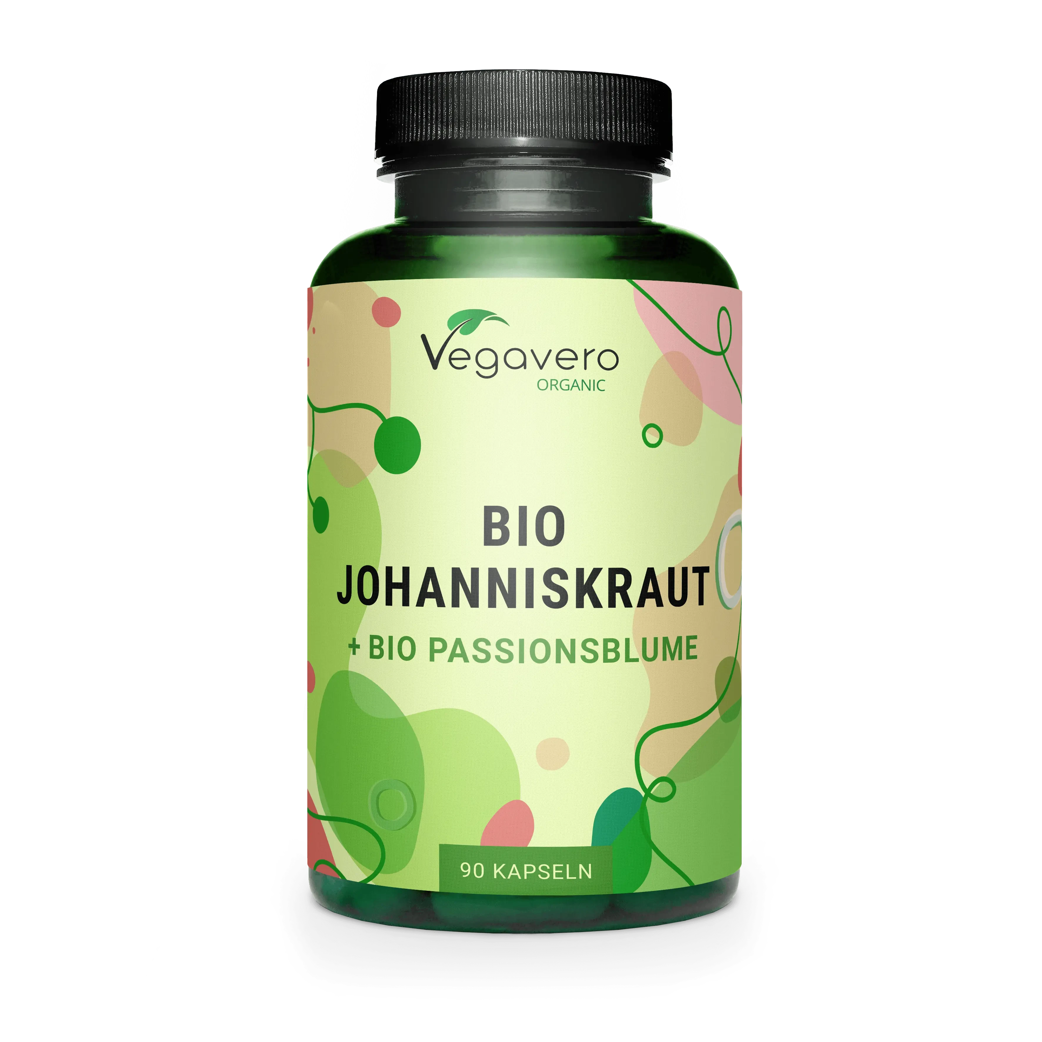 St. John's Wort + Passion Flower Capsules Organic