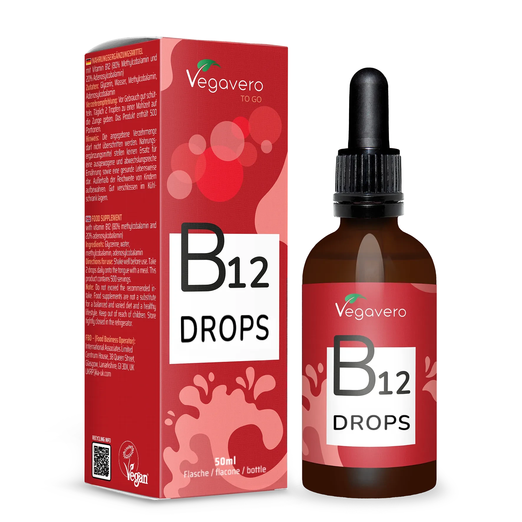 Vitamin B12 Drops » Energy metabolism B12 drops