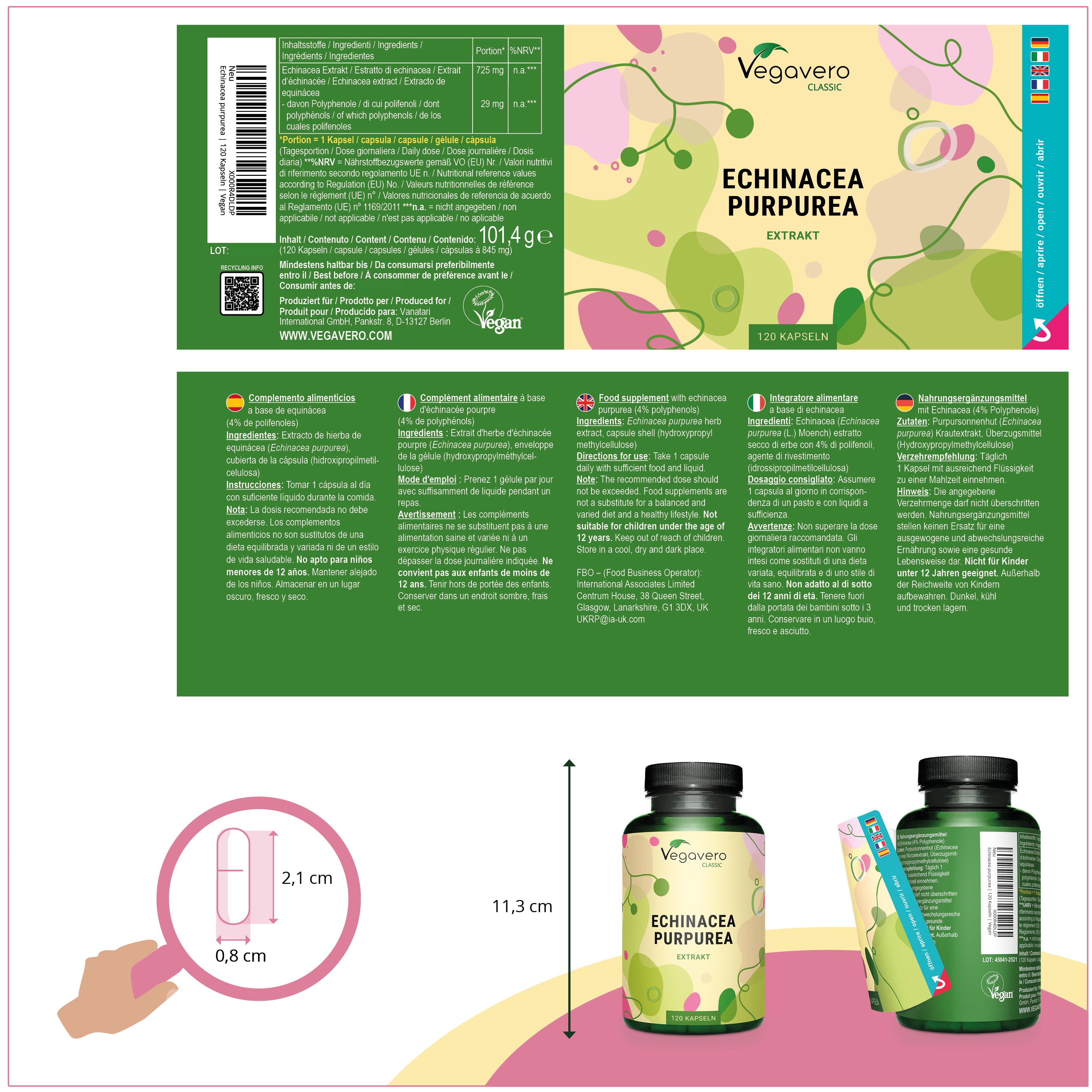 Echinacea Purpurea Extract Capsules