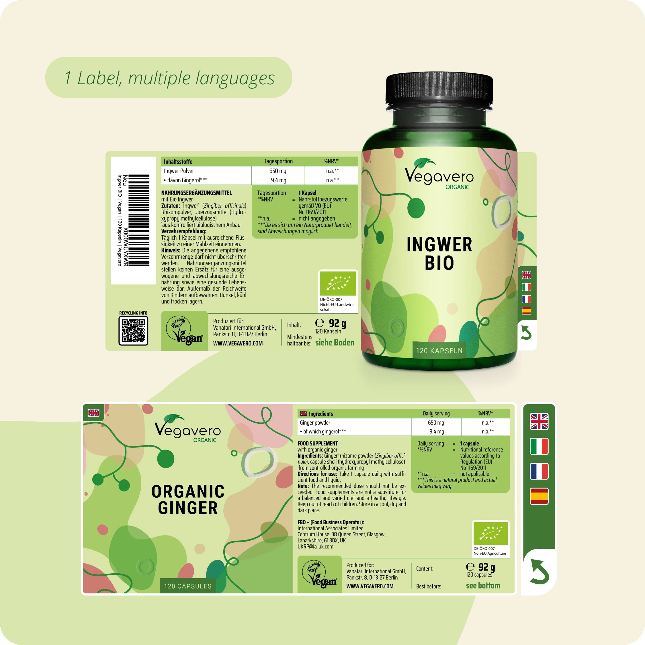 Ginger Organic Capsules