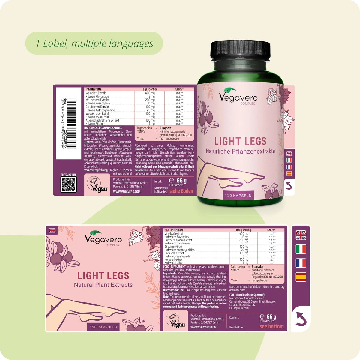 Light Legs Complex Capsules