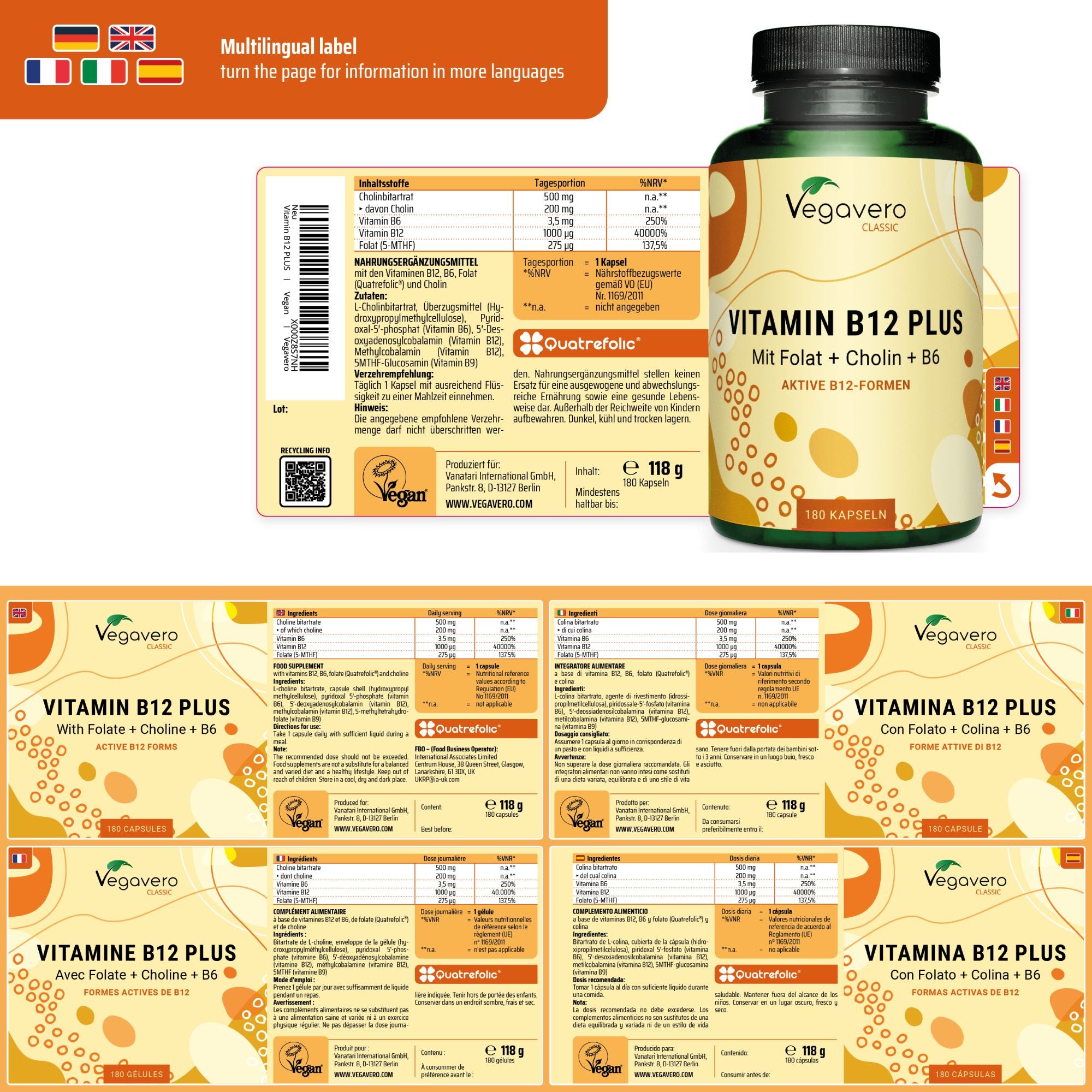 Vitamin B12 Plus Capsules