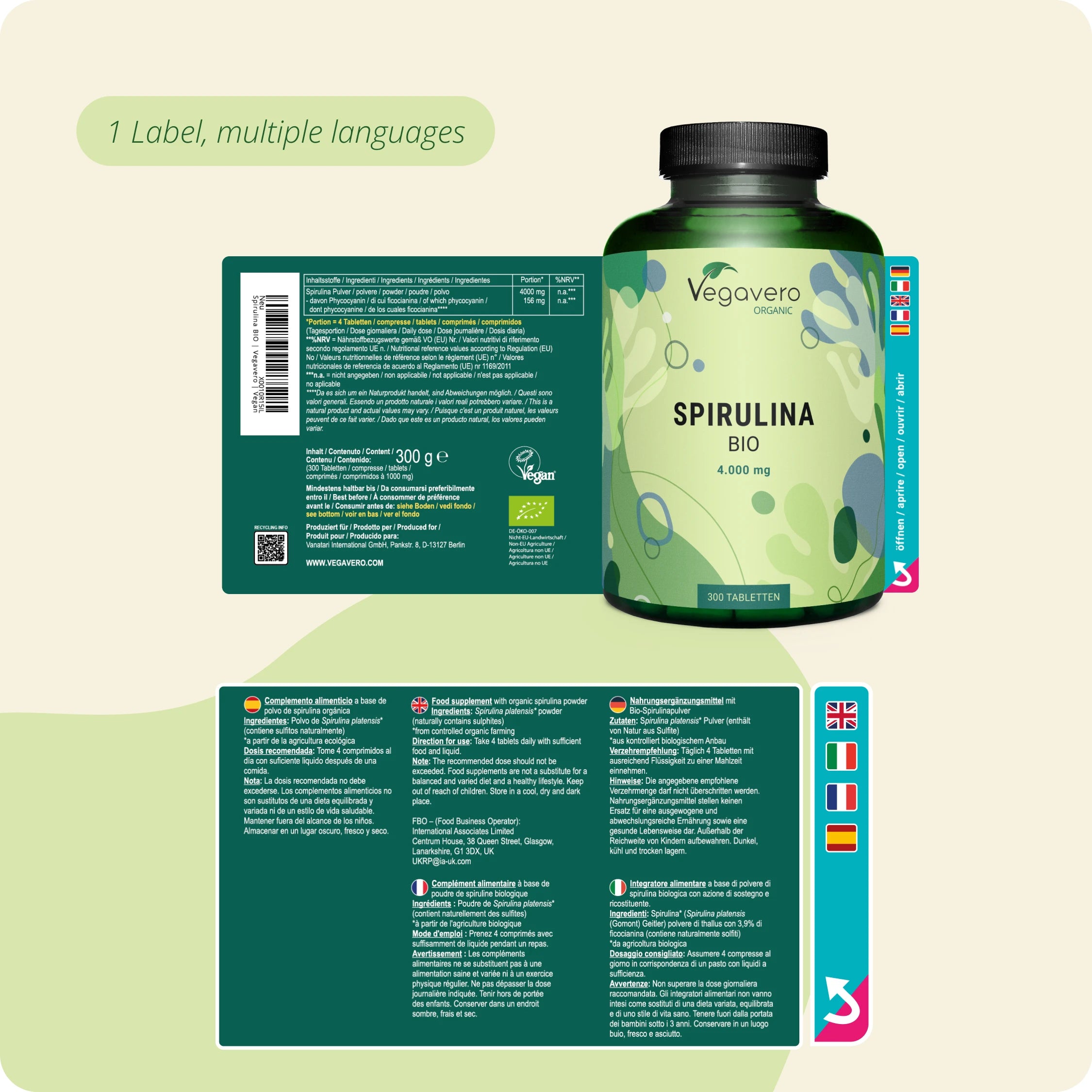Spiruline Comprimés Bio