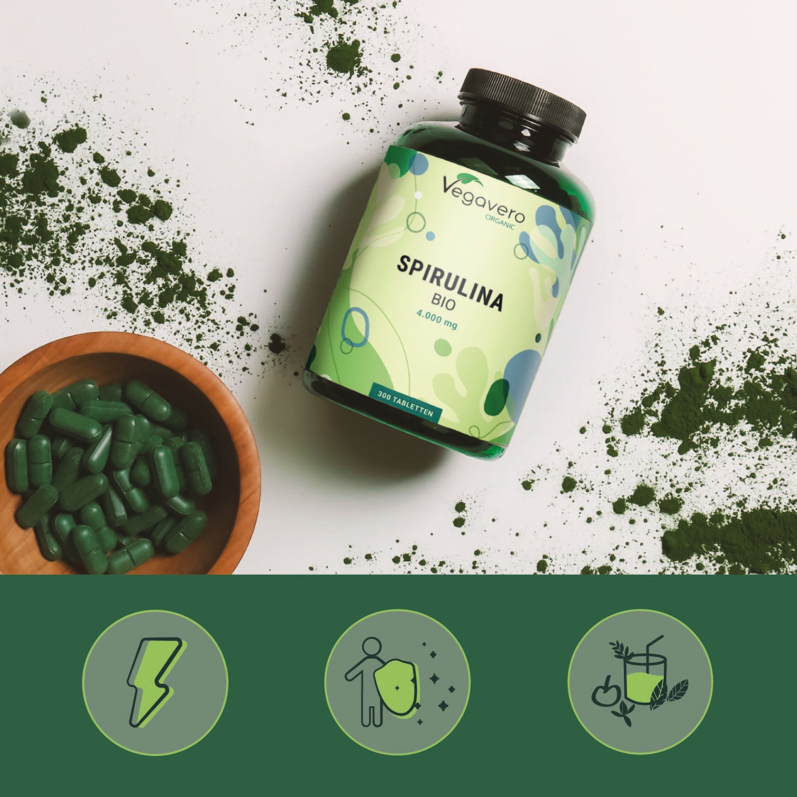 Spirulina Tablets Organic