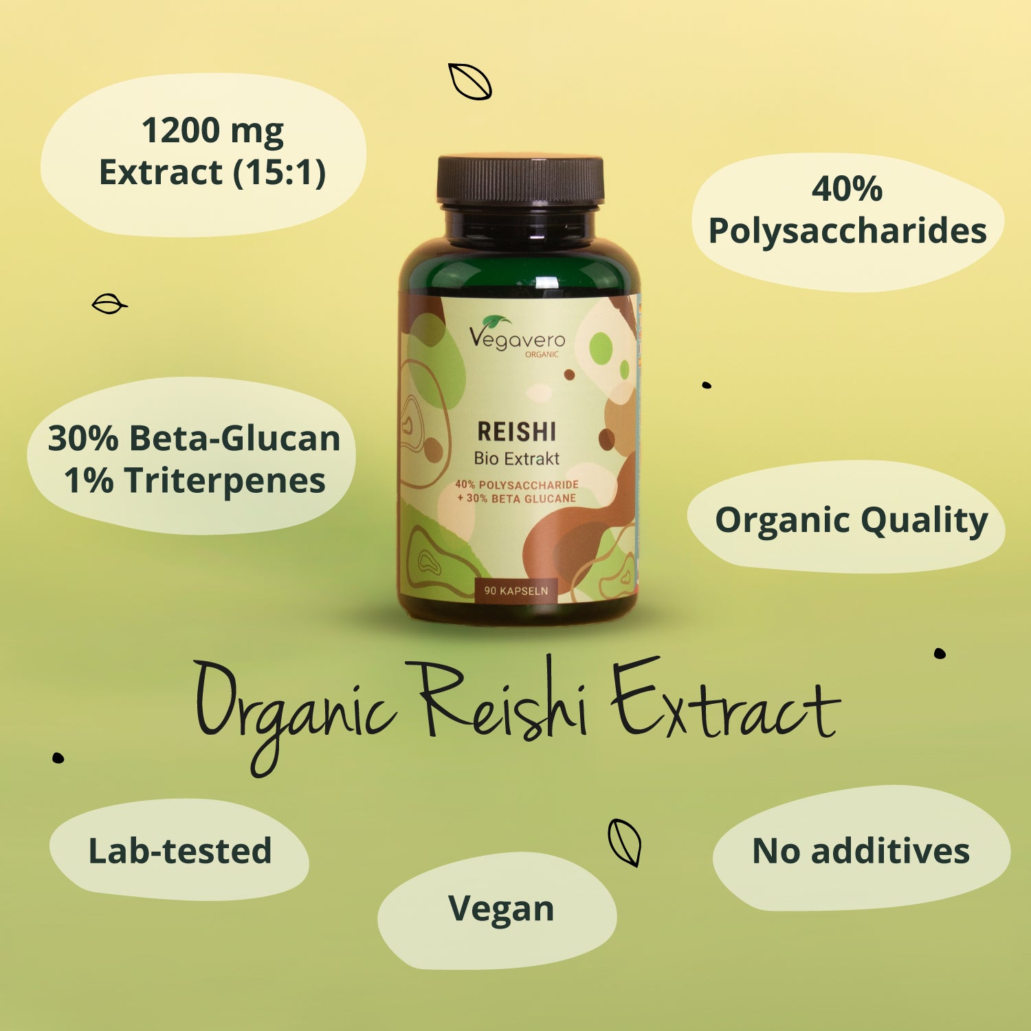 Reishi Extract Capsules Organic
