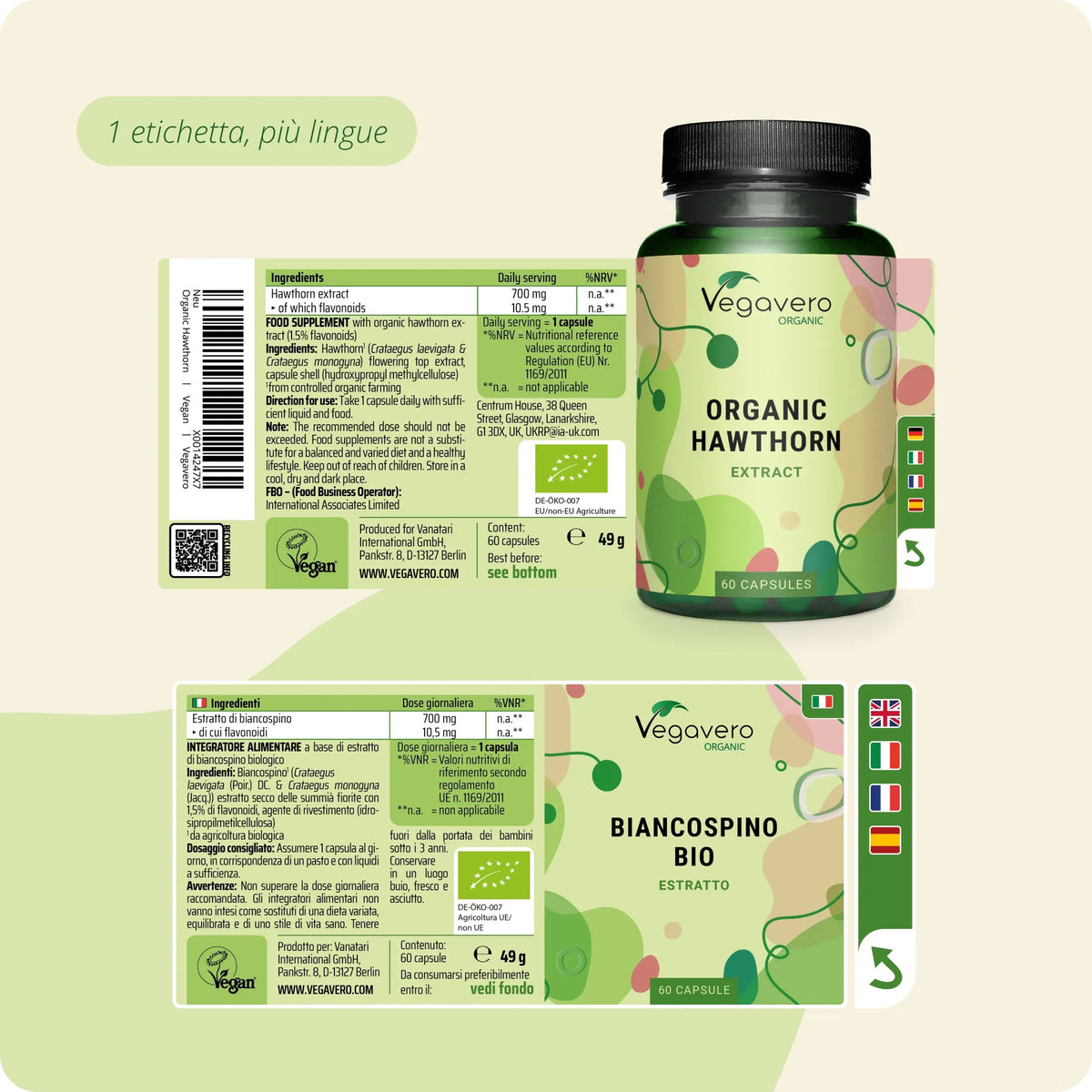 Biancospino Estratto Capsule Bio