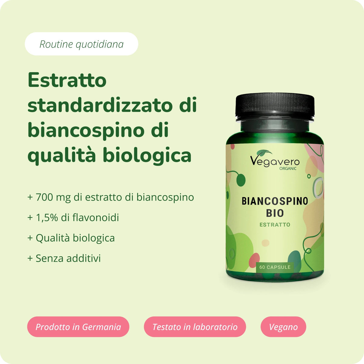 Biancospino Estratto Capsule Bio