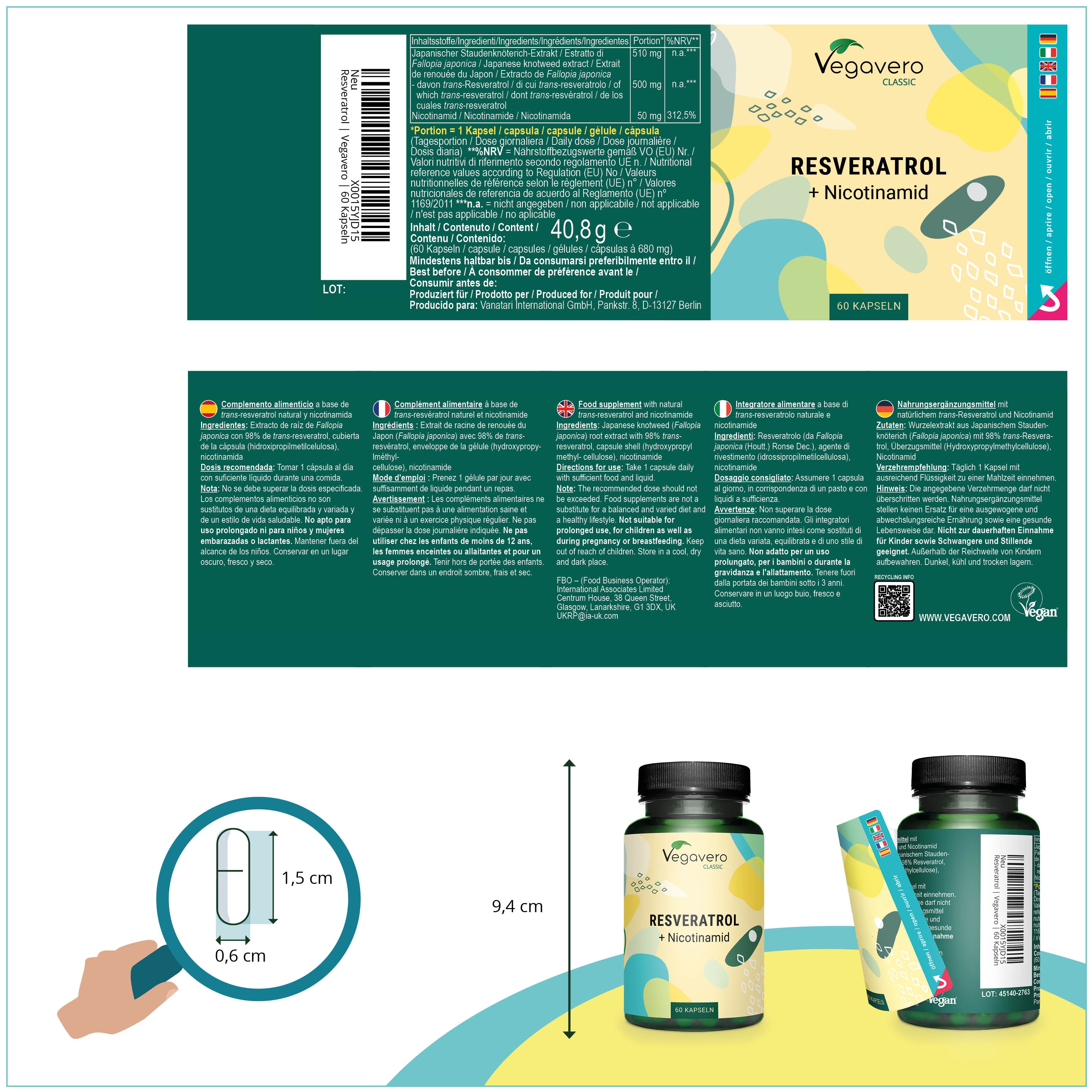 Resveratrol Plus Capsules