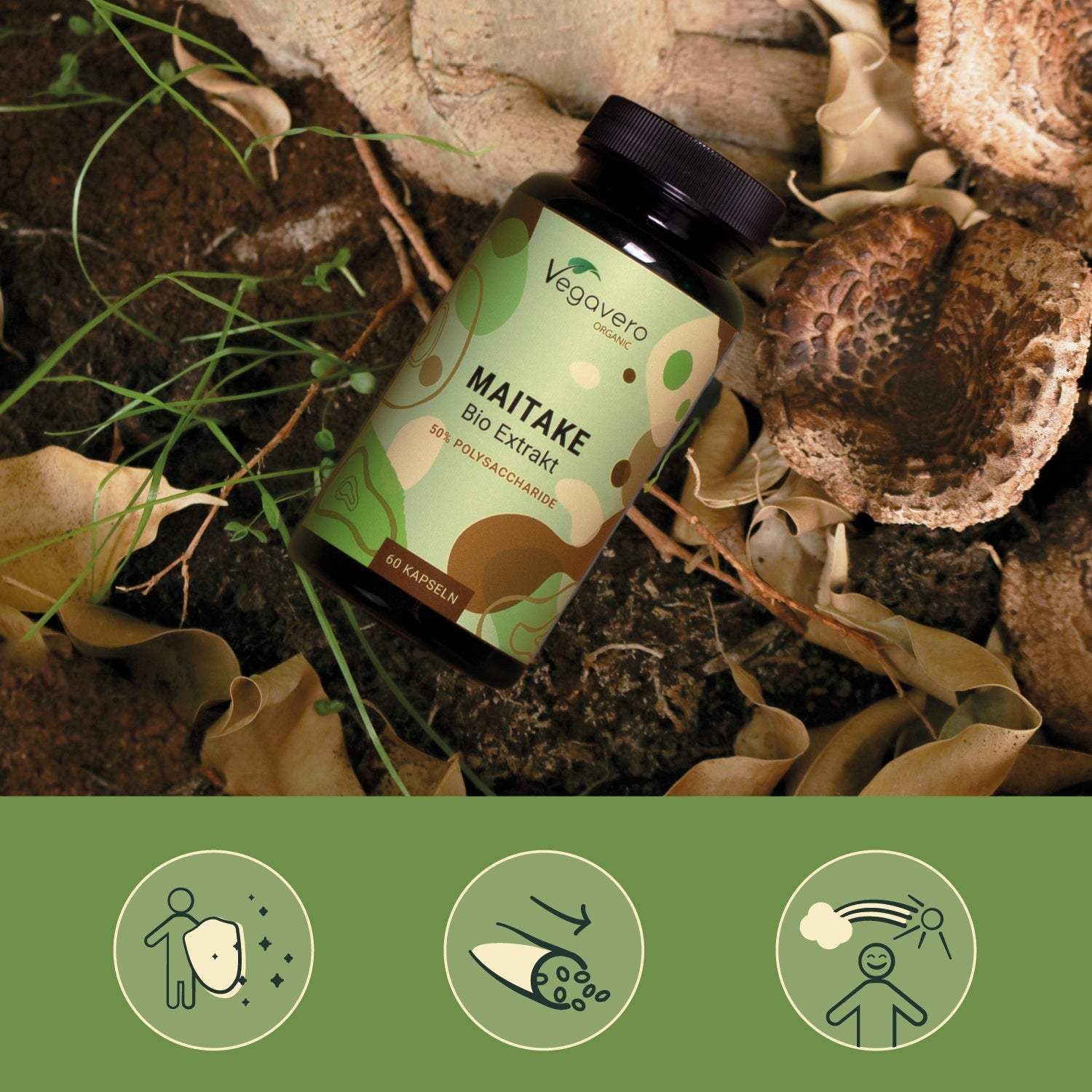 Maitake Capsules Organic