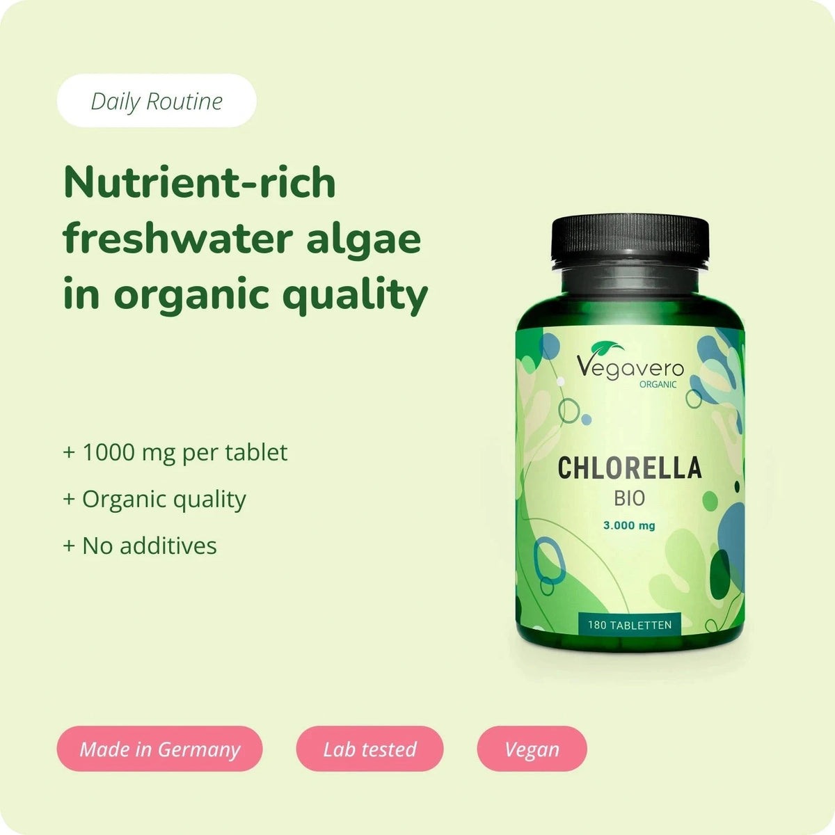 Chlorella Capsules Organic
