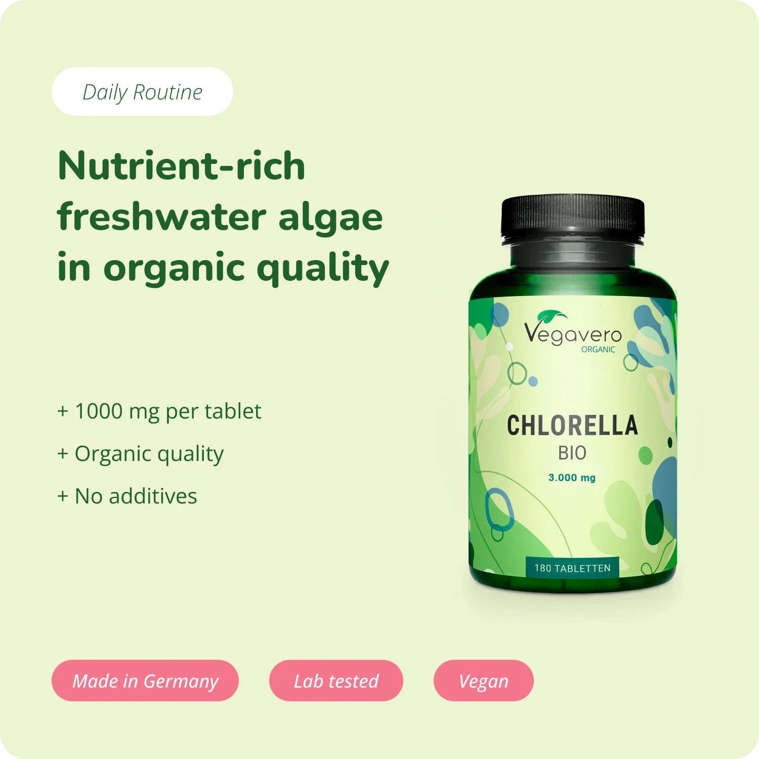 Chlorella Capsules Organic