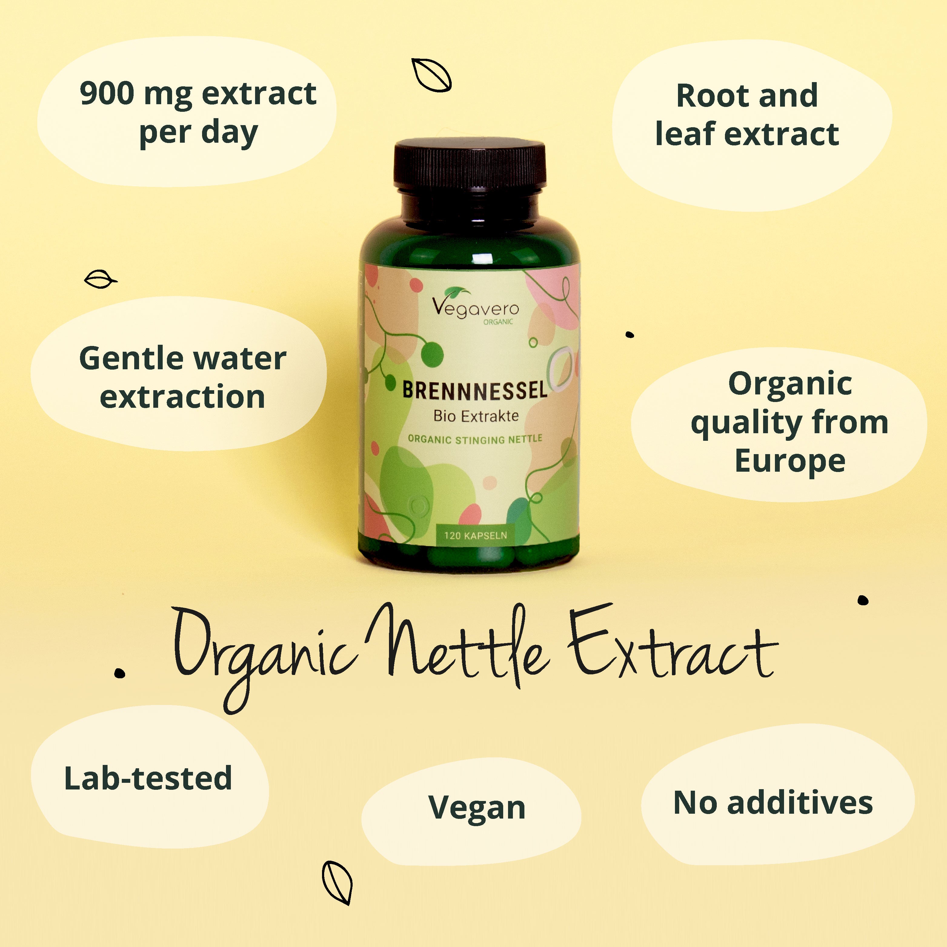 Stinging Nettle Capsules Organic