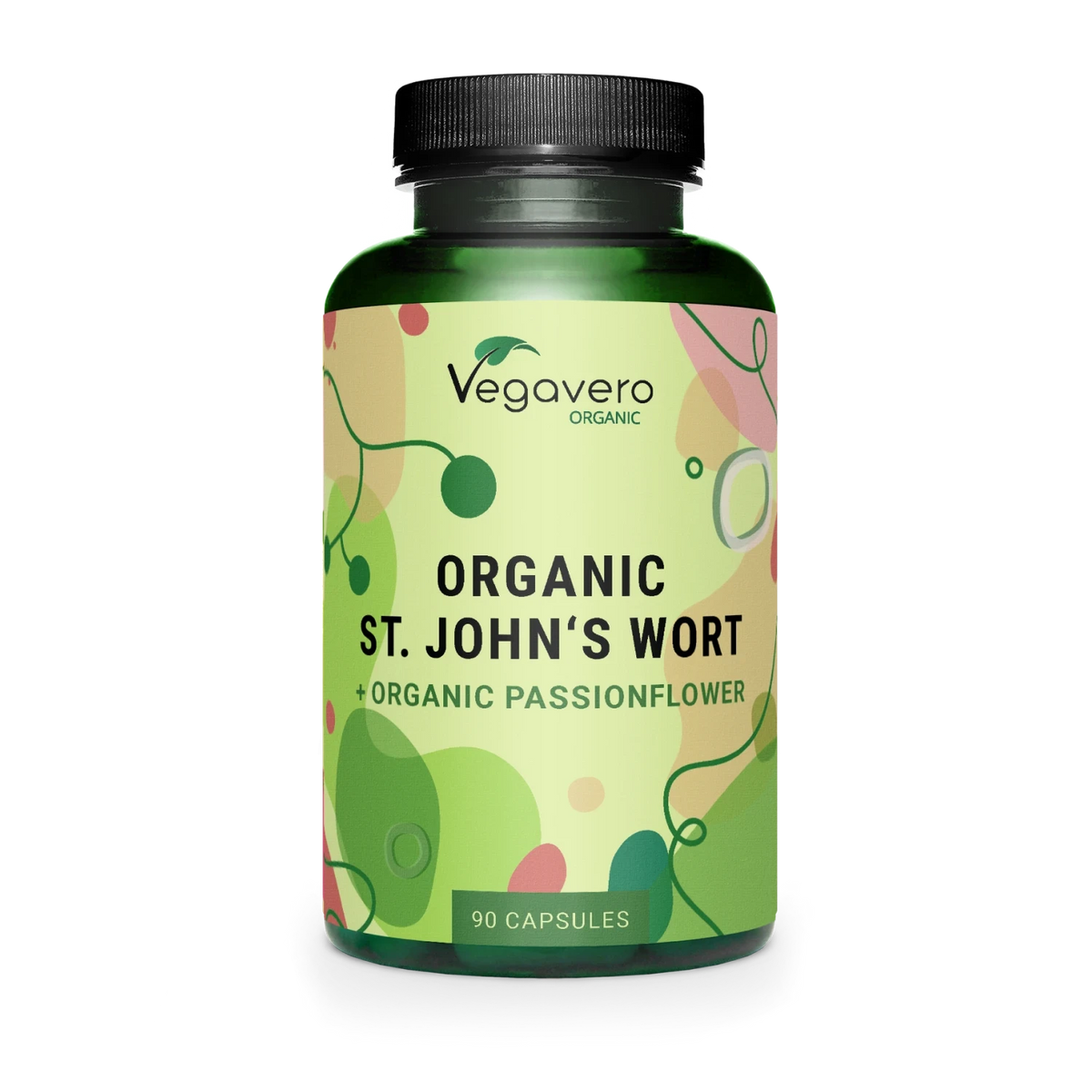St. John's Wort + Passion Flower Capsules Organic