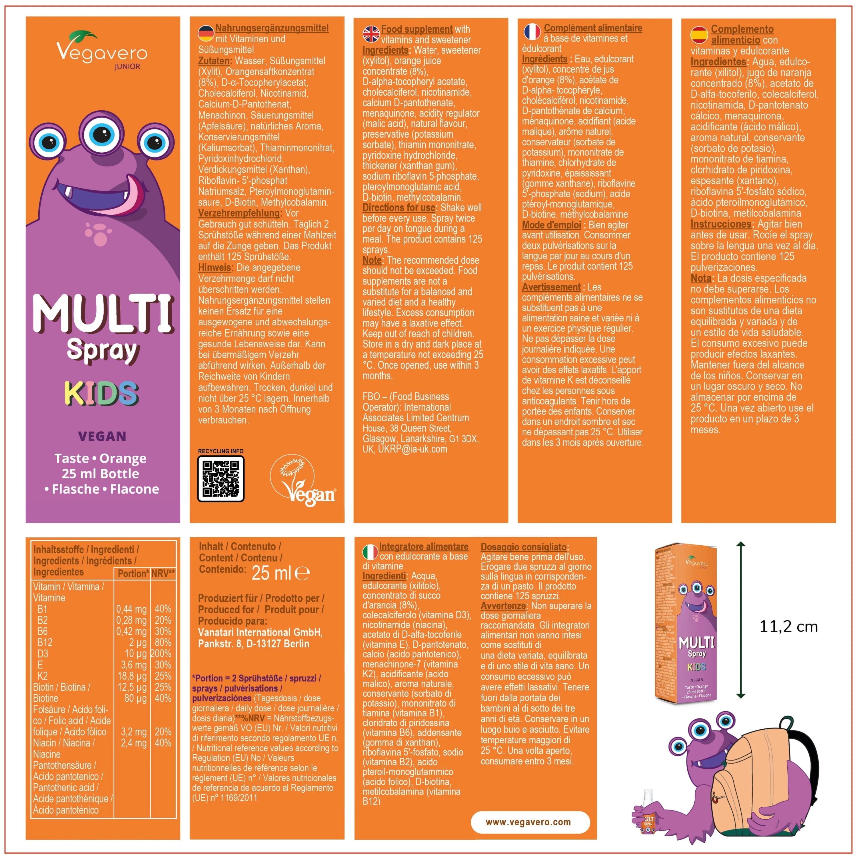 Multivitamin Junior Spray