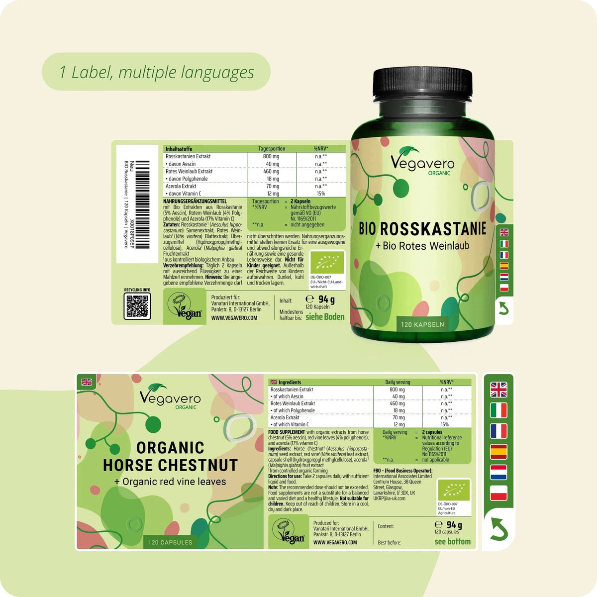 Horse Chestnut Capsules Organic