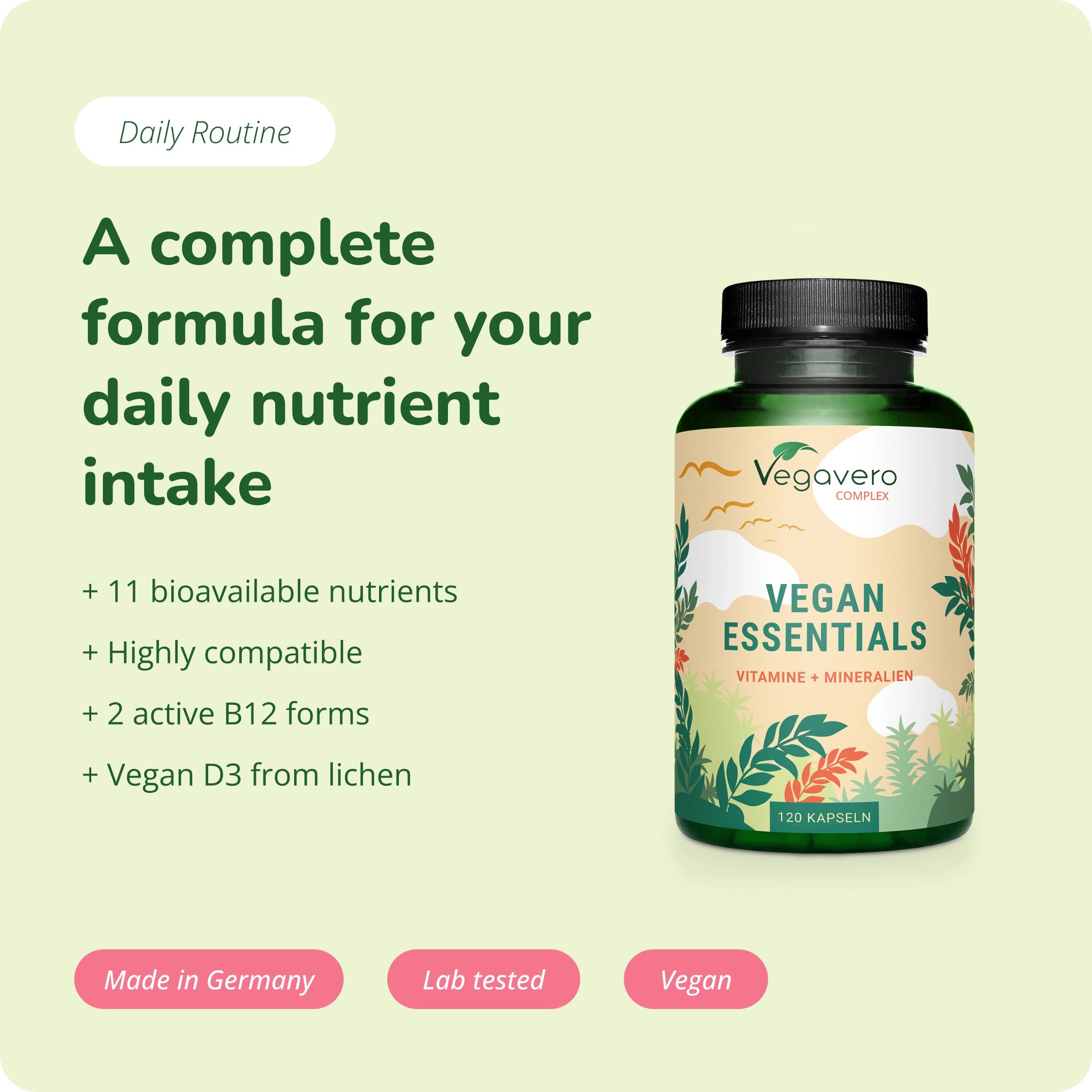 Vegan Essentials Complex Capsules