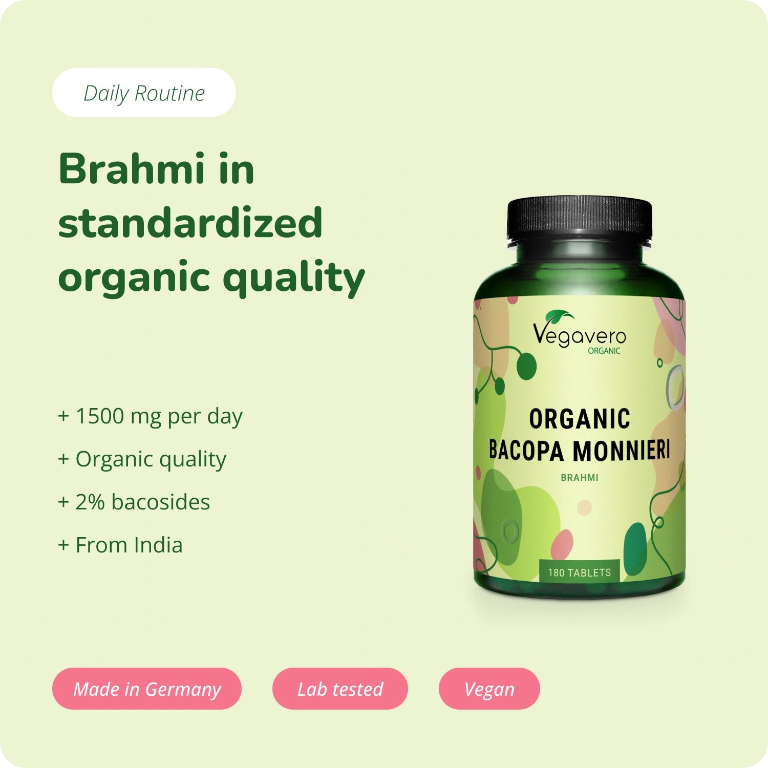 Brahmi Compresse Bio