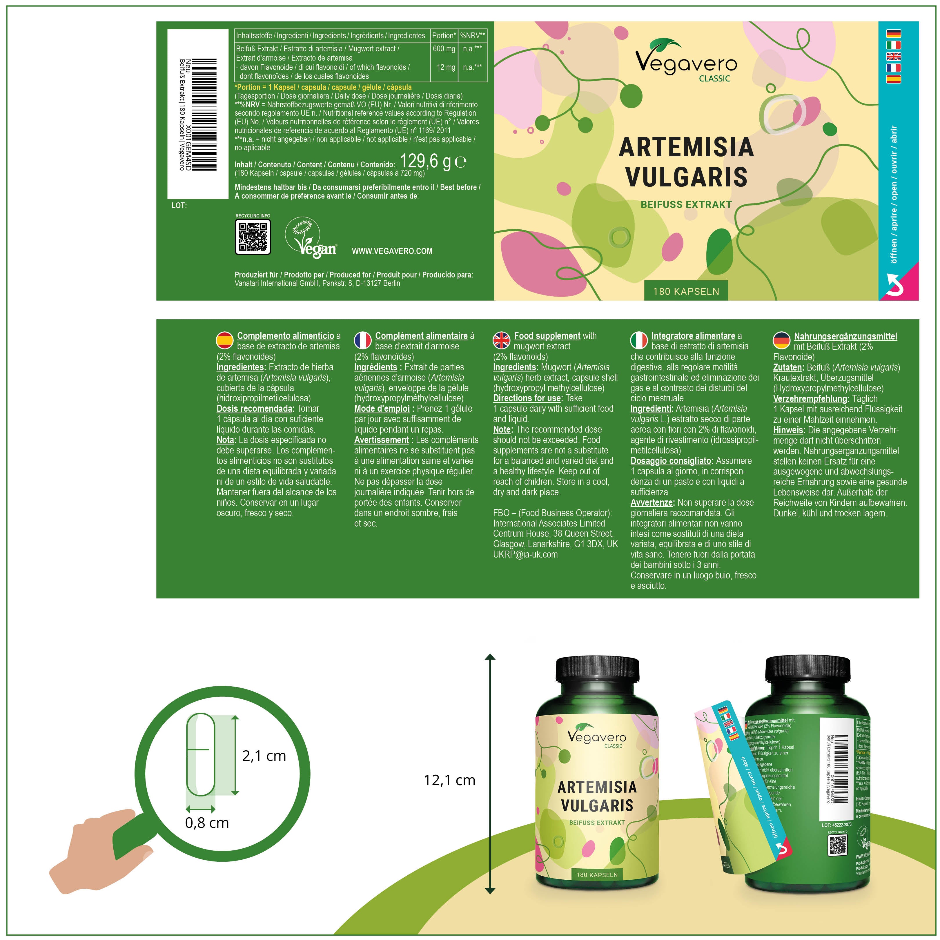 Mugwort Extract Capsules