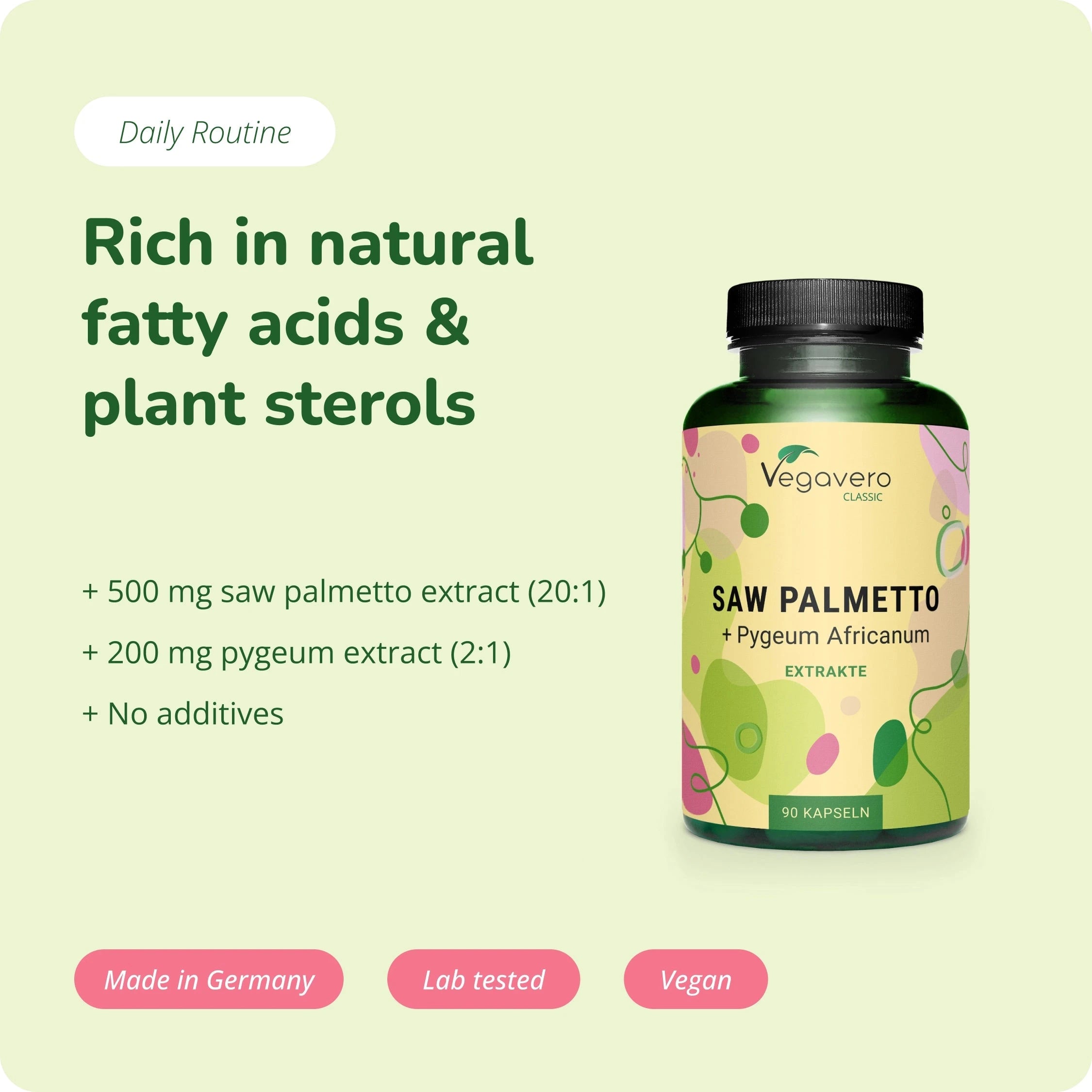 Saw Palmetto + Pygeum africanum Estratti Capsule