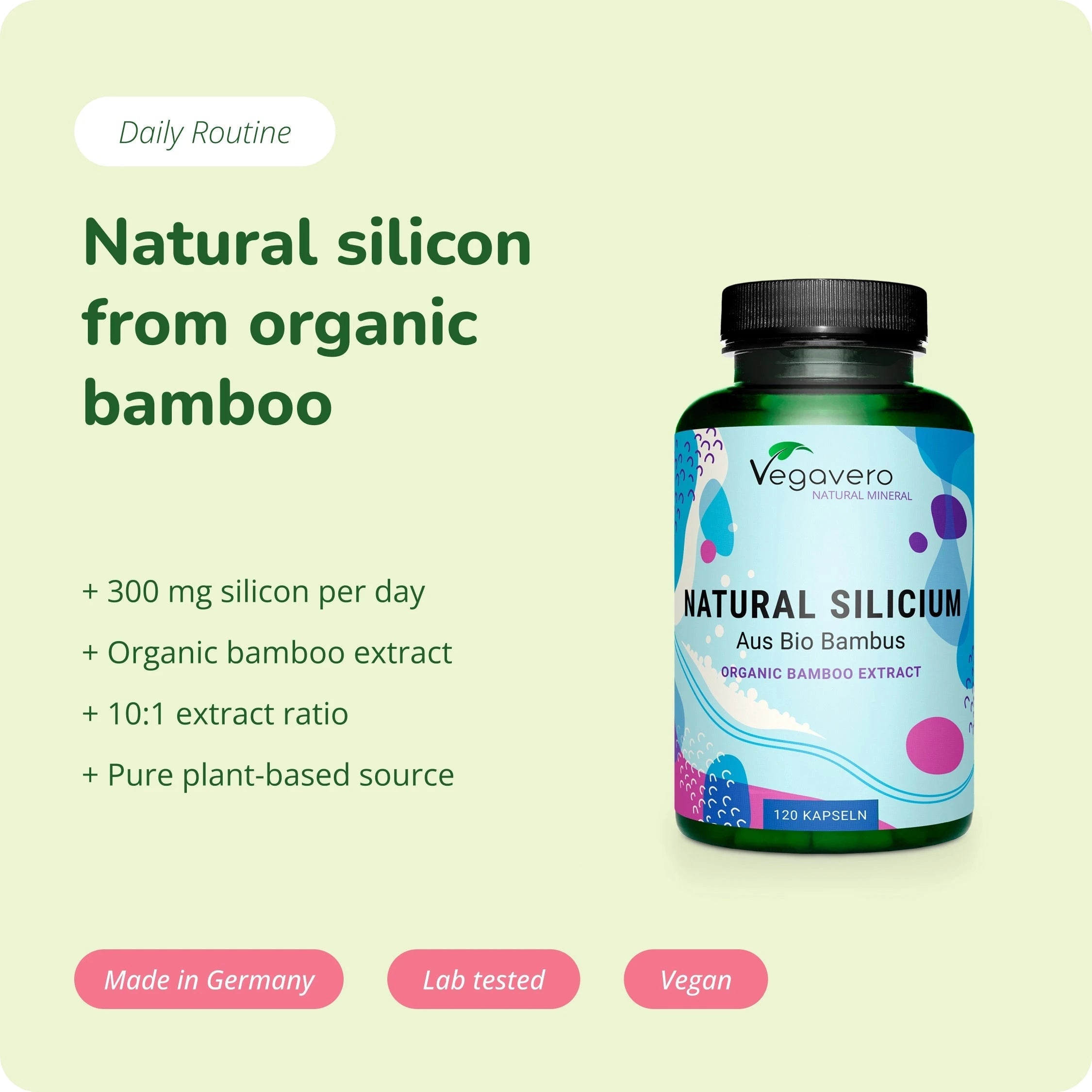 Natural Silicium Capsules Organic