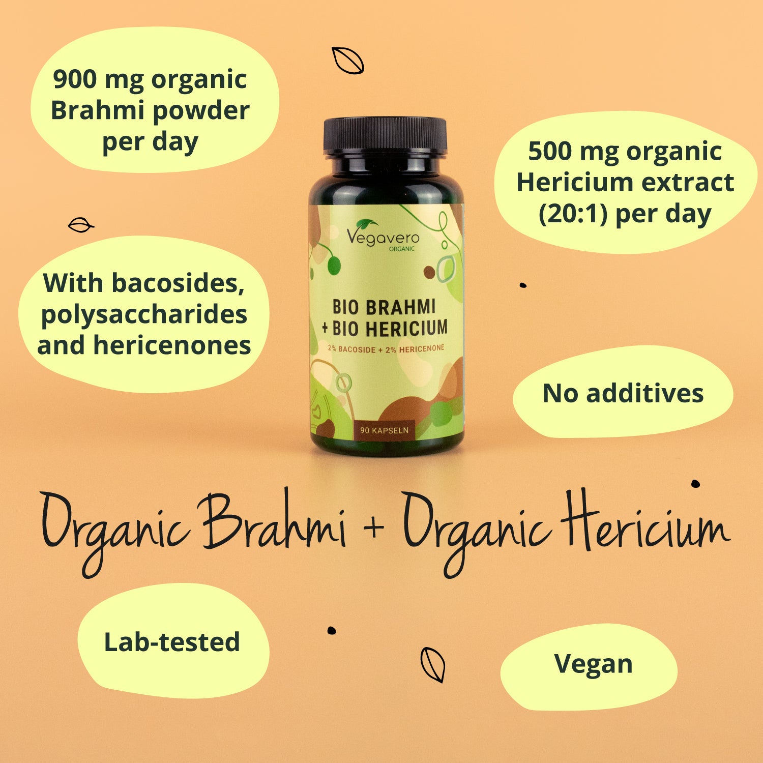 Brahmi + Hericium Gélules Bio