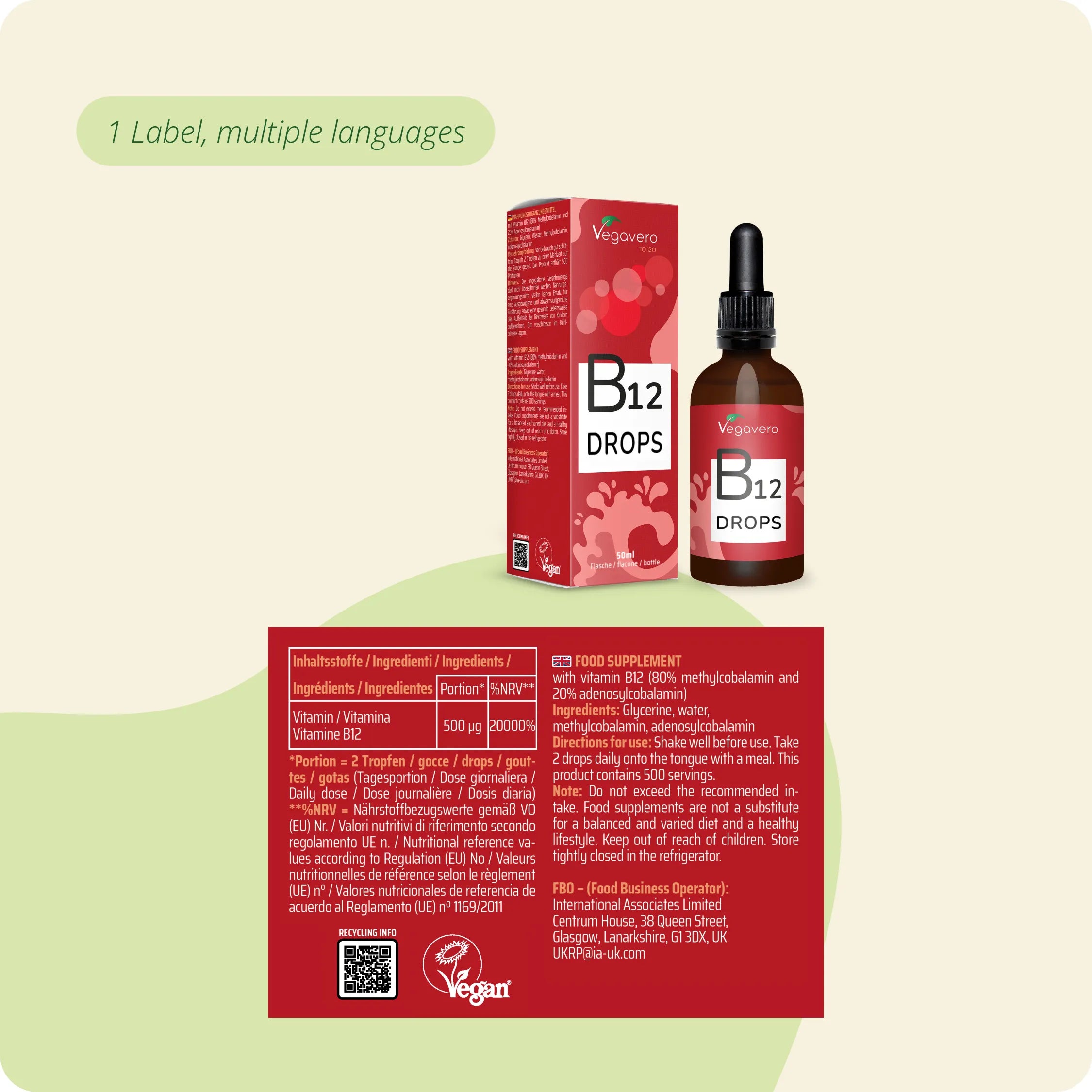 Vitamin B12 Drops