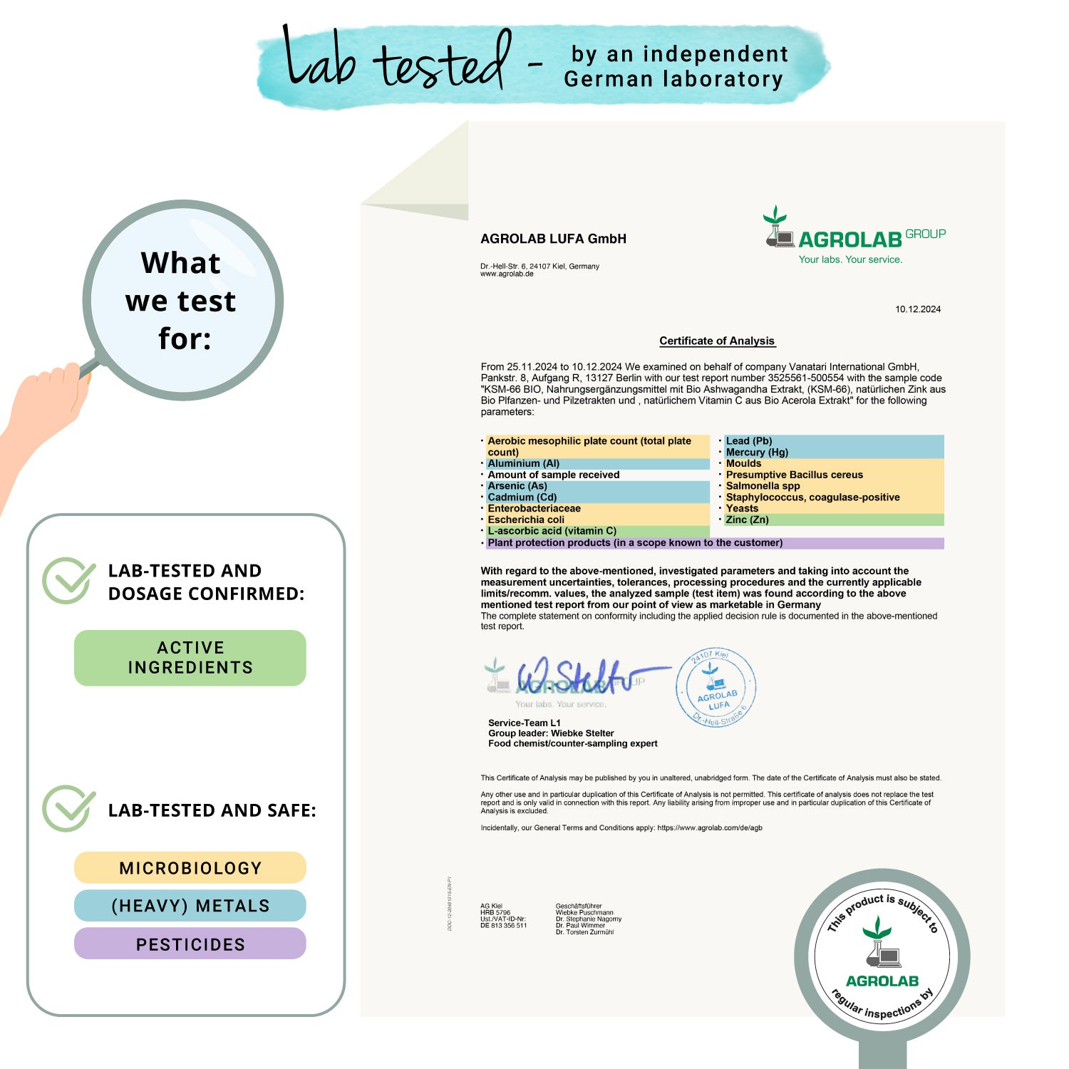 Ashwagandha KSM-66 Extrakt Kapseln Bio