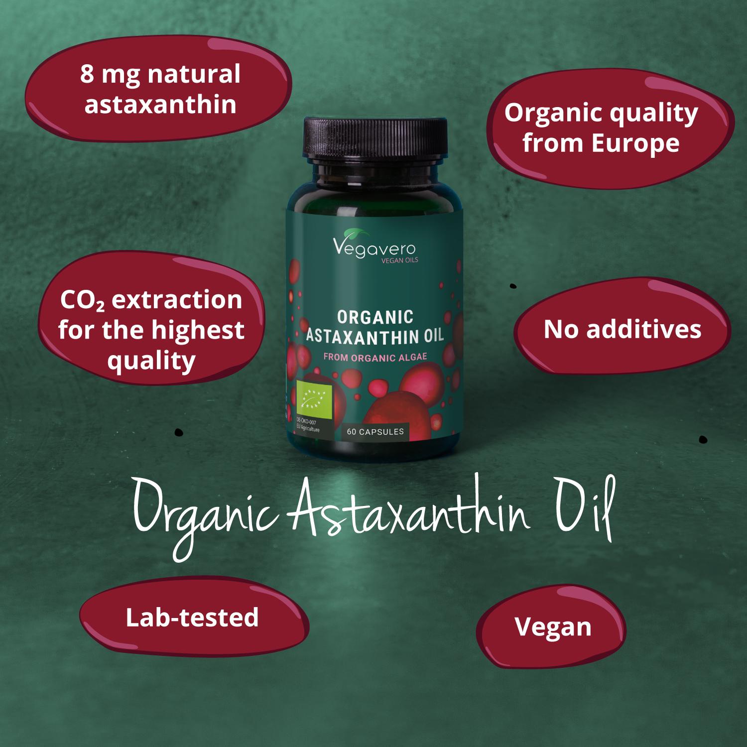 Astaxanthin Oil Capsules Organic