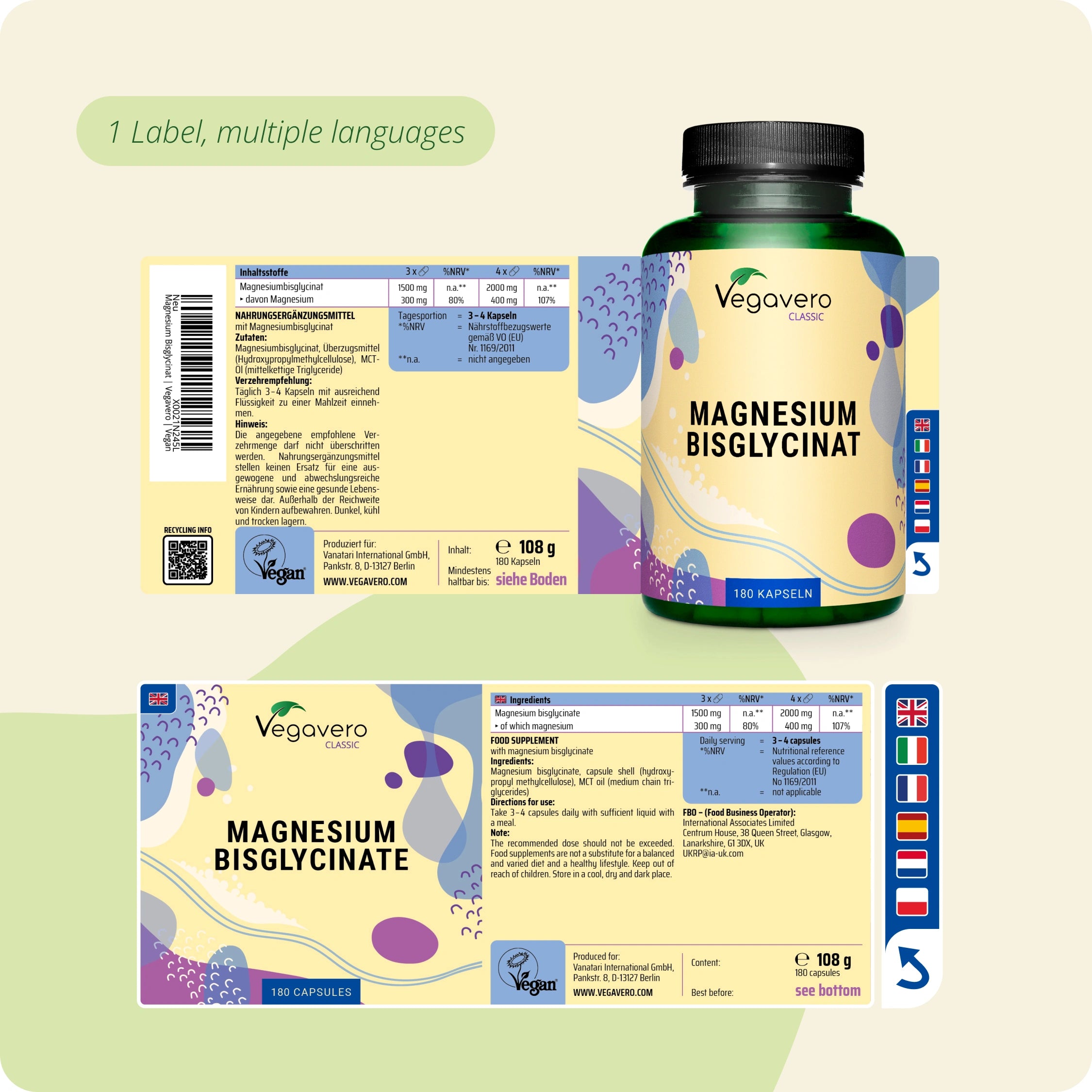 Magnesium Bisglycinate Capsules