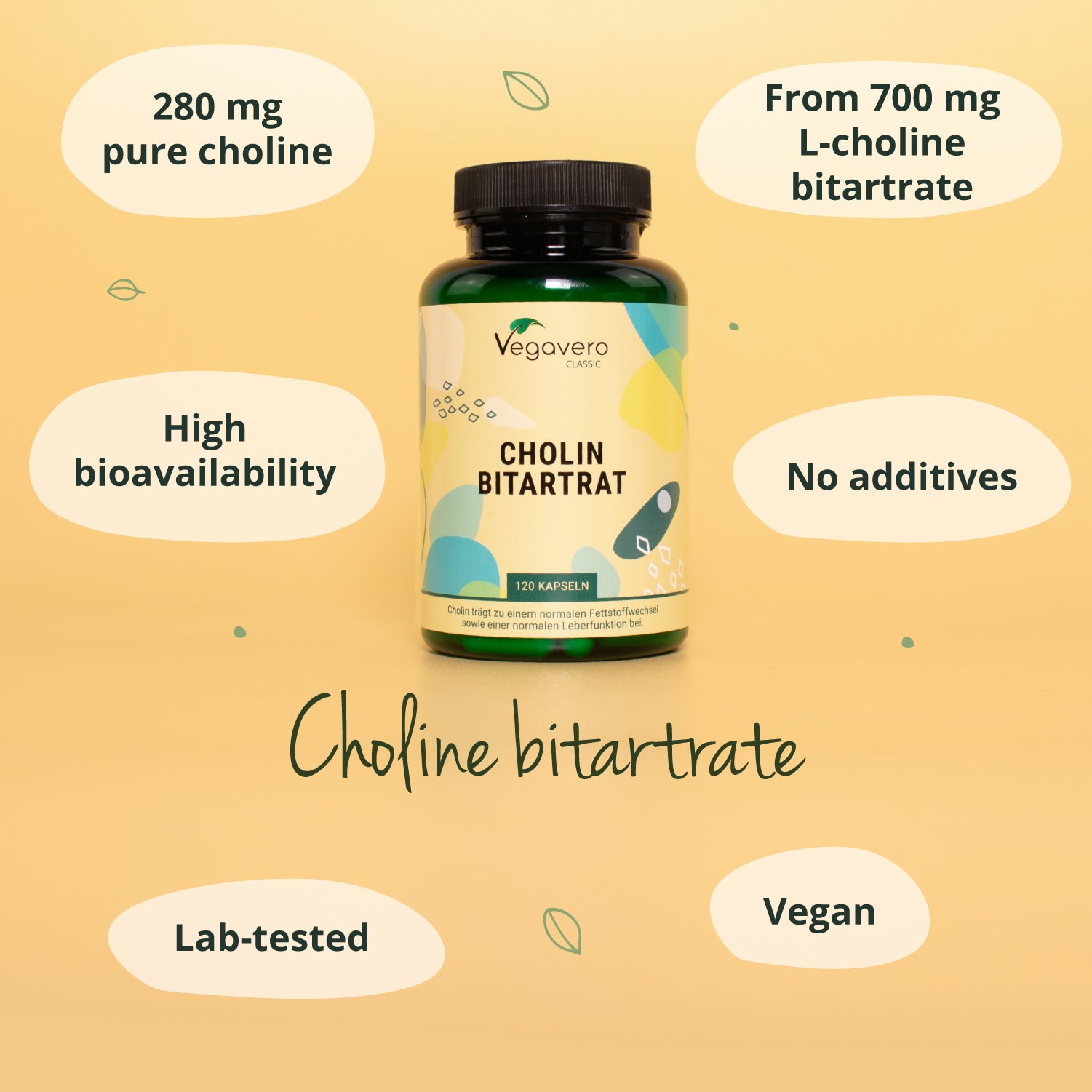 Choline Bitartrate Capsules