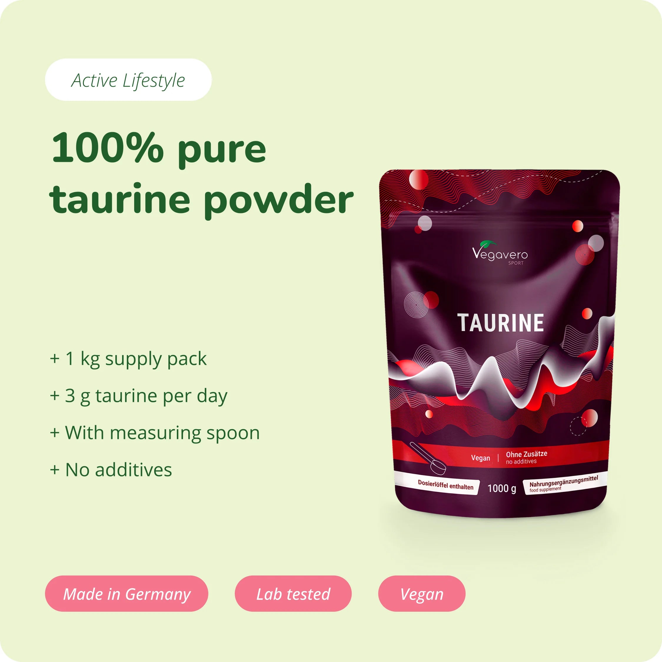 Taurin Pulver