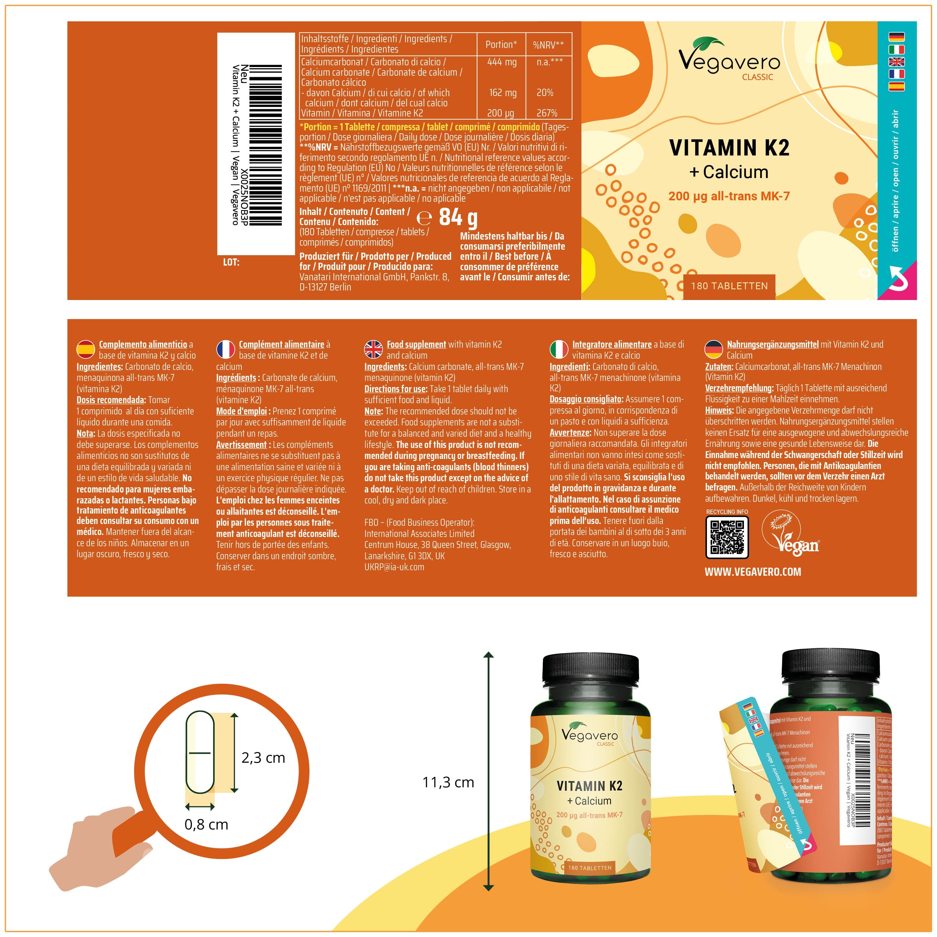 Vitamin K2 Tablets