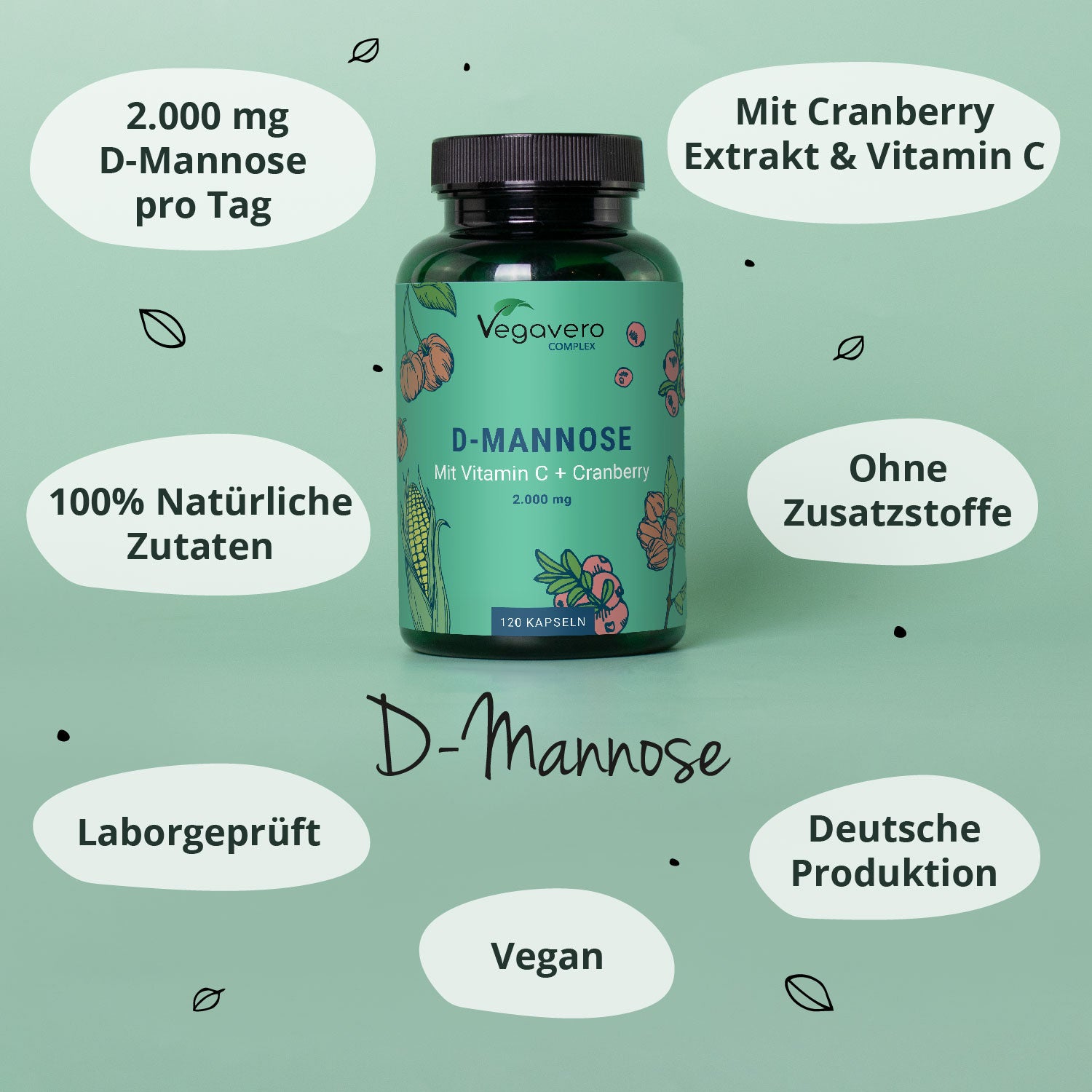 D-Mannose Complex Capsules