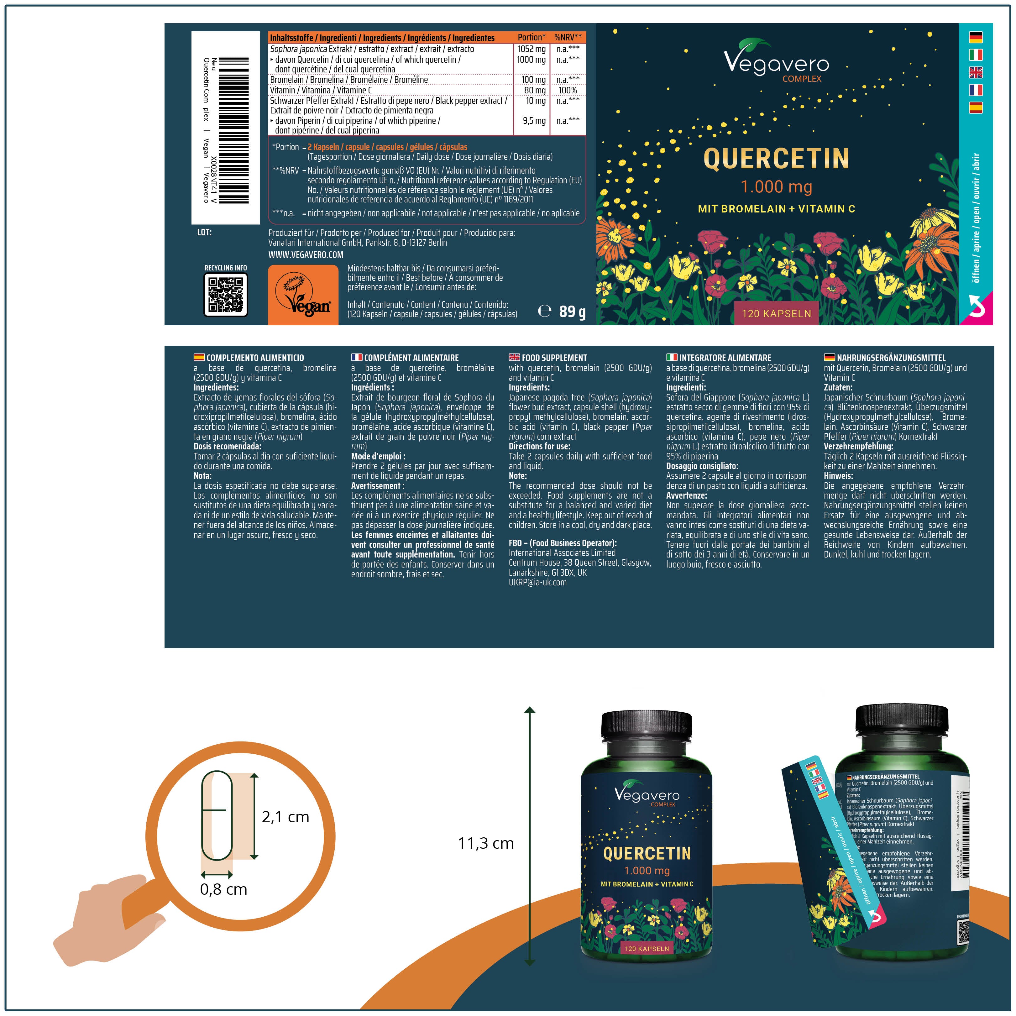 Quercetin Complex Capsules