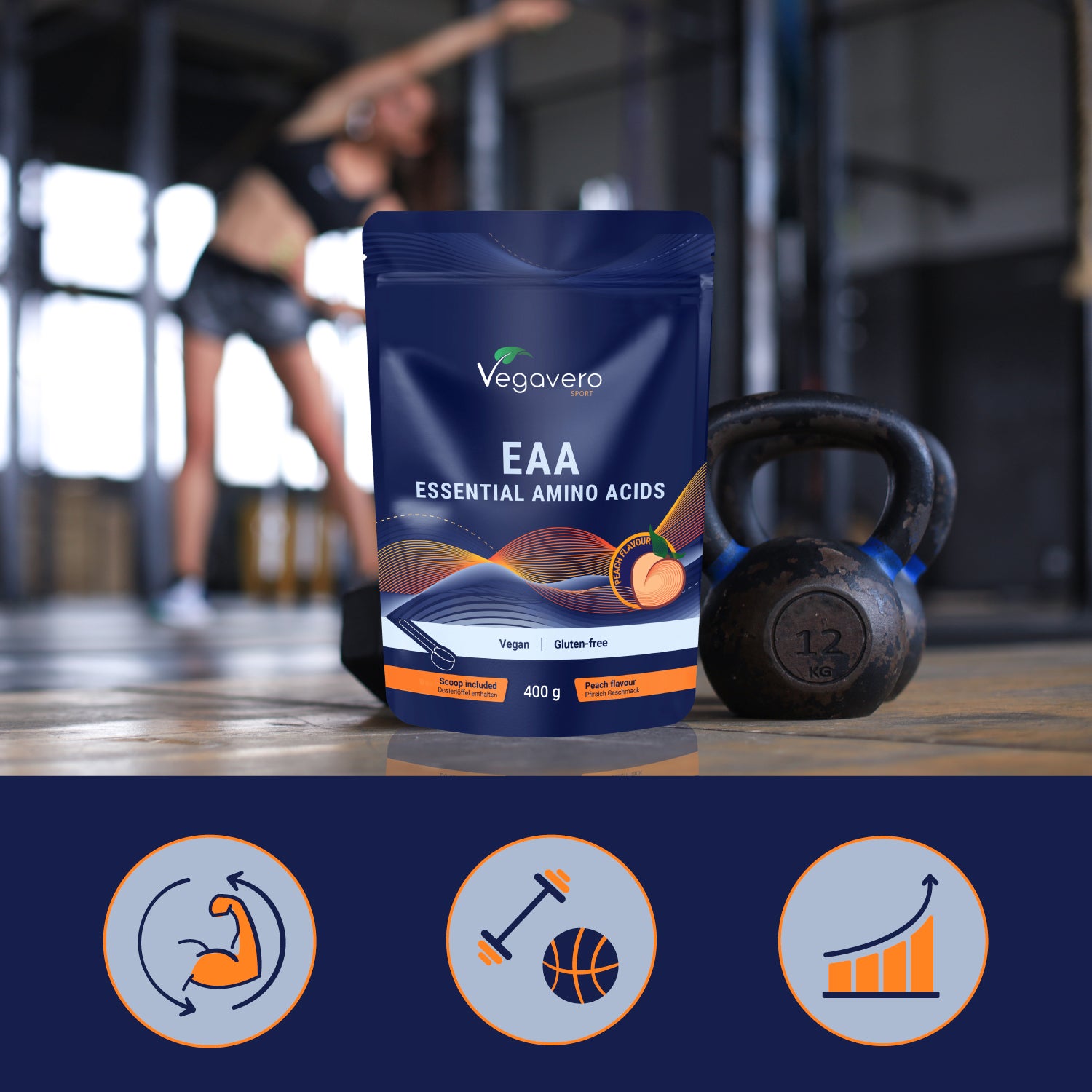 EAA Pulver Pfirsisch