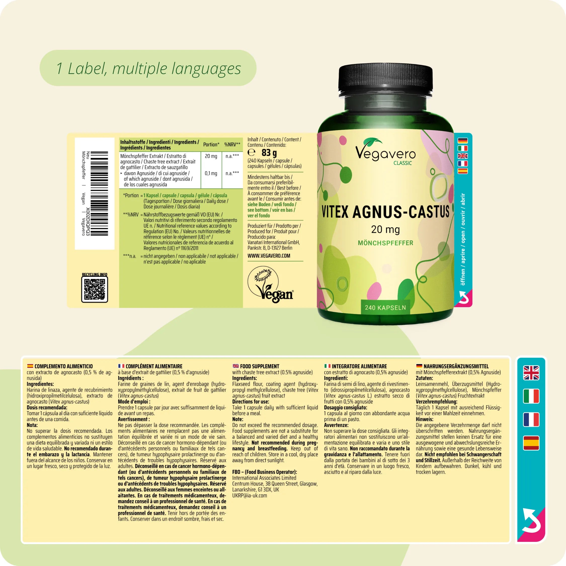 Vitex Agnus-Castus Capsules