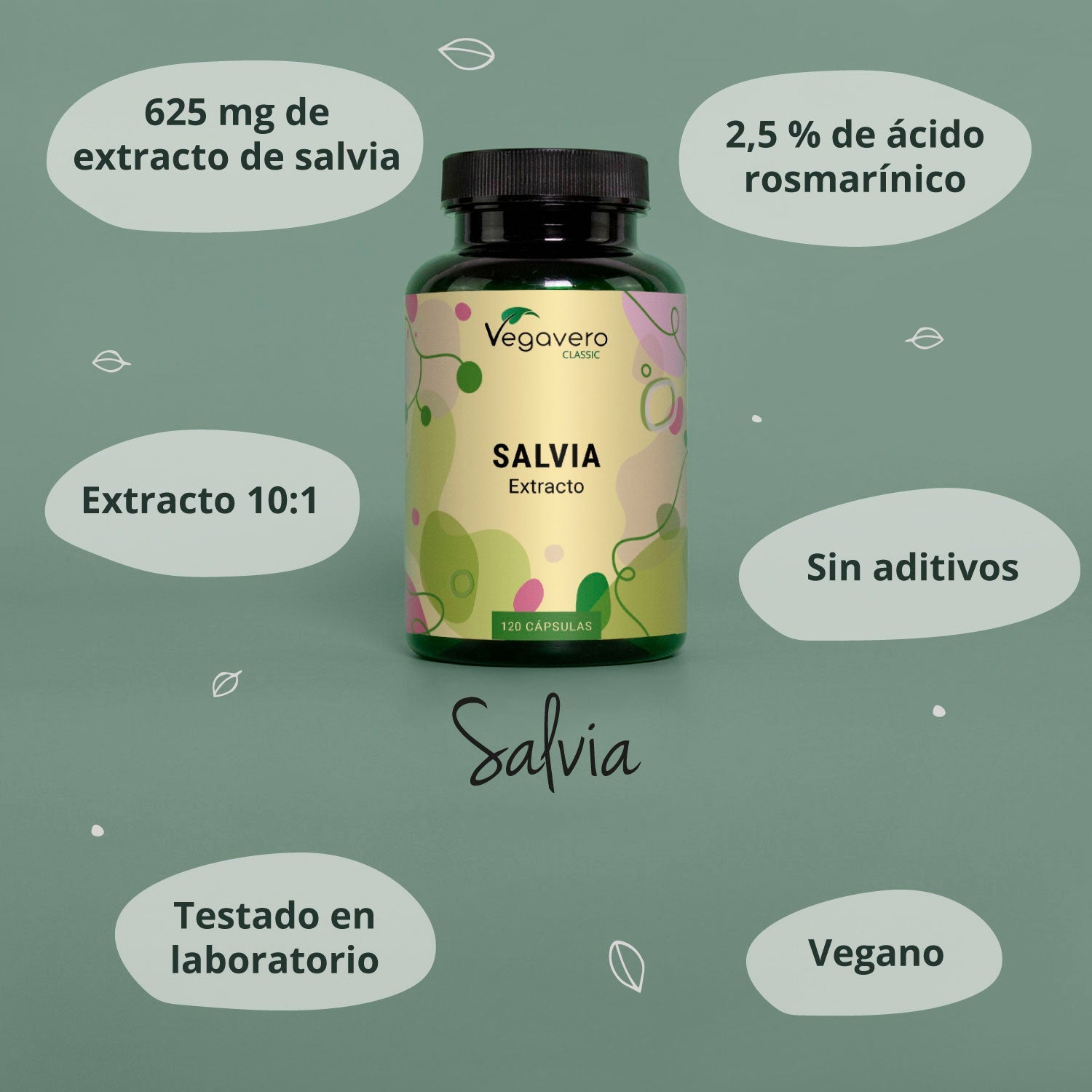 Salvia Extracto Cápsulas