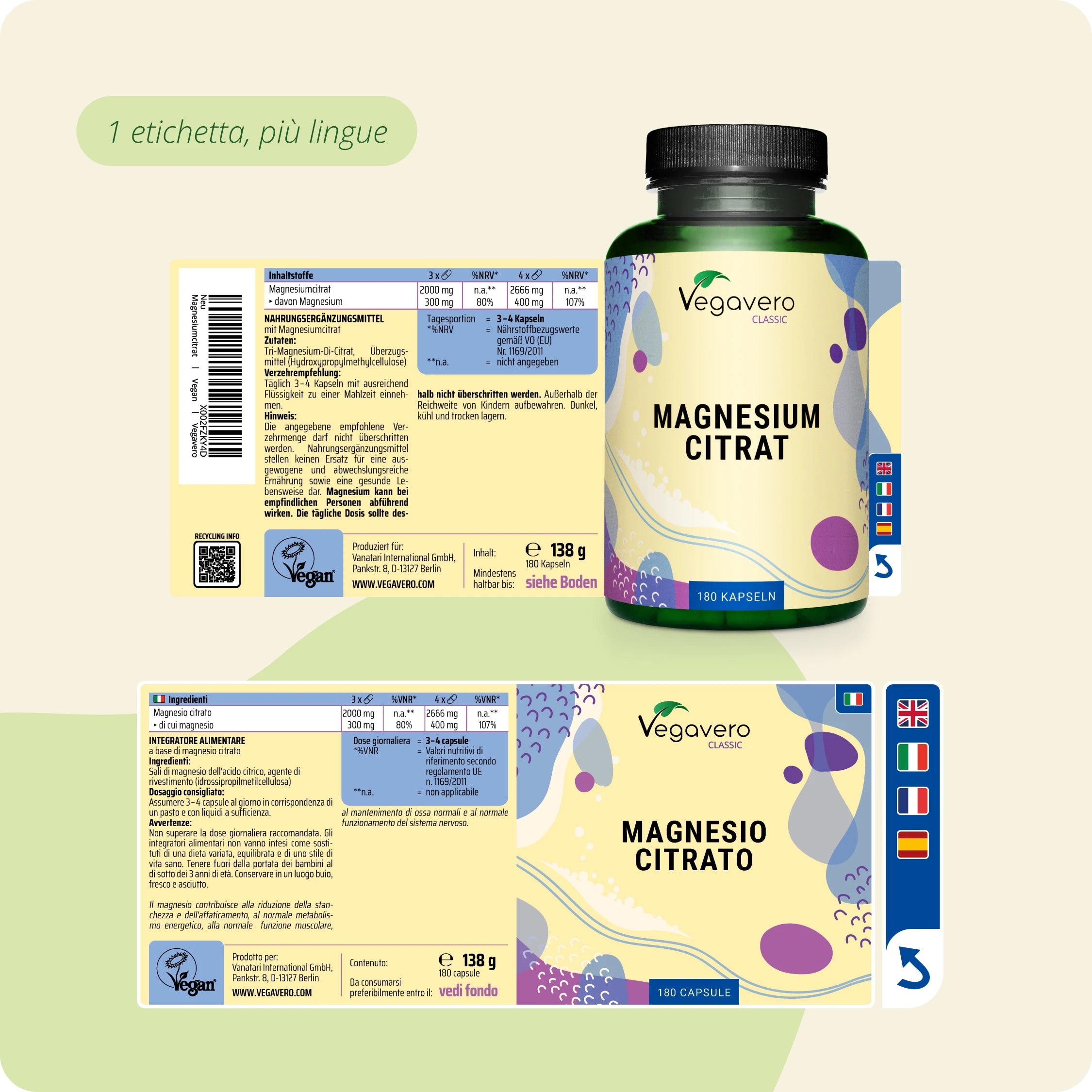 Capsule di Citrato di Magnesio