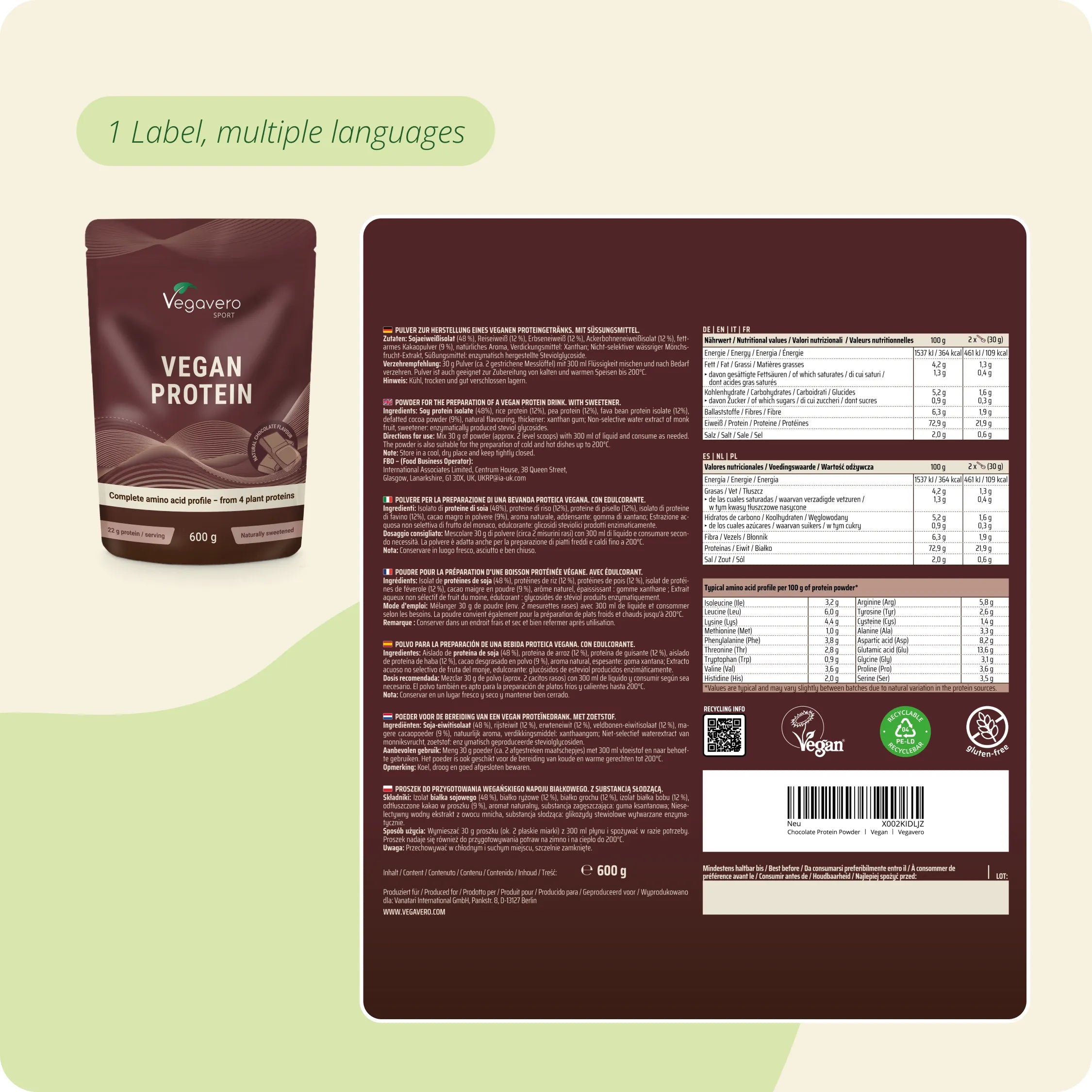 Protein Powder Chocolate