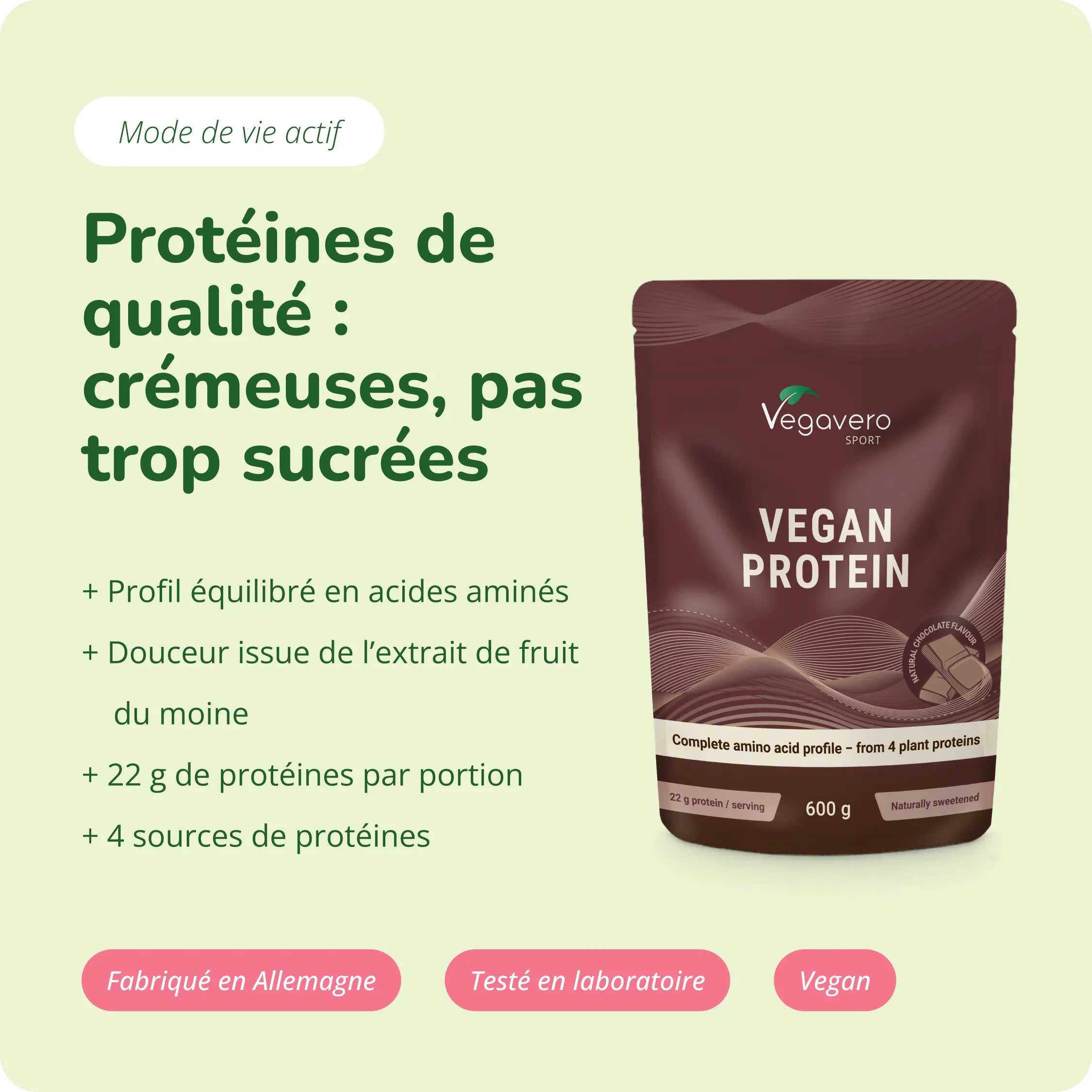 Protéine poudre chocolat