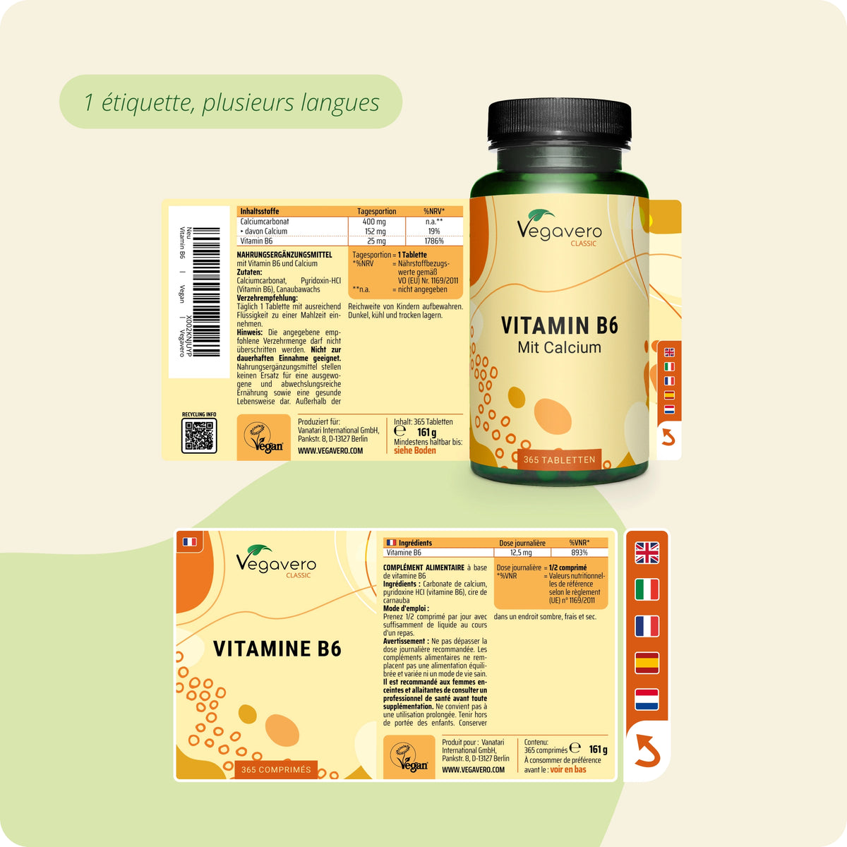 Vitamine B6 Comprimés
