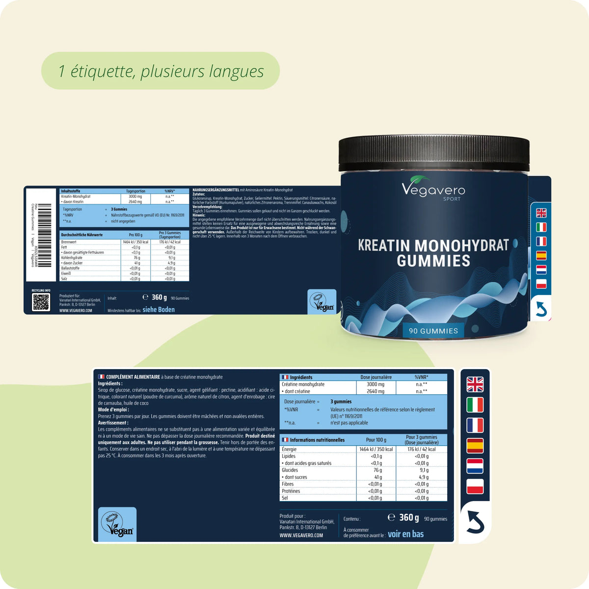 Créatine Gummies