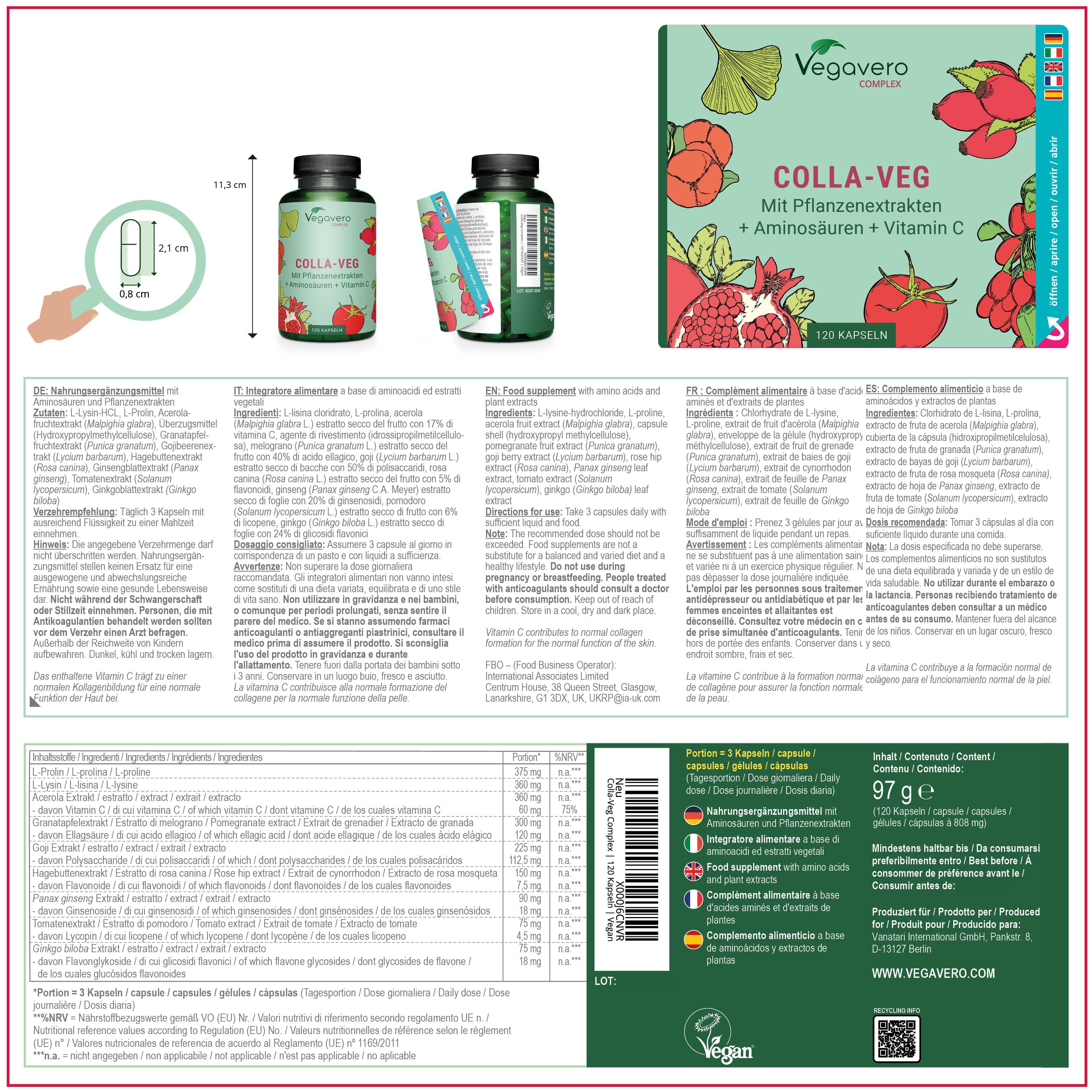 Colla-Veg Complex Capsules