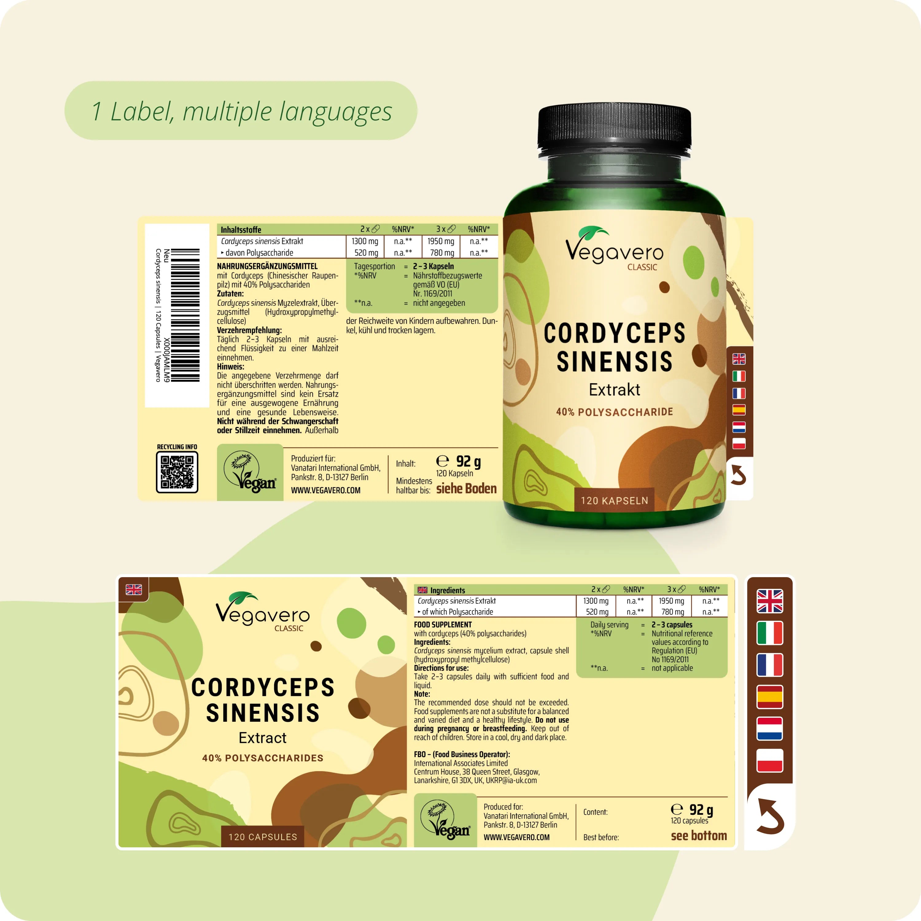 Cordyceps Sinensis Extrakt Kapseln