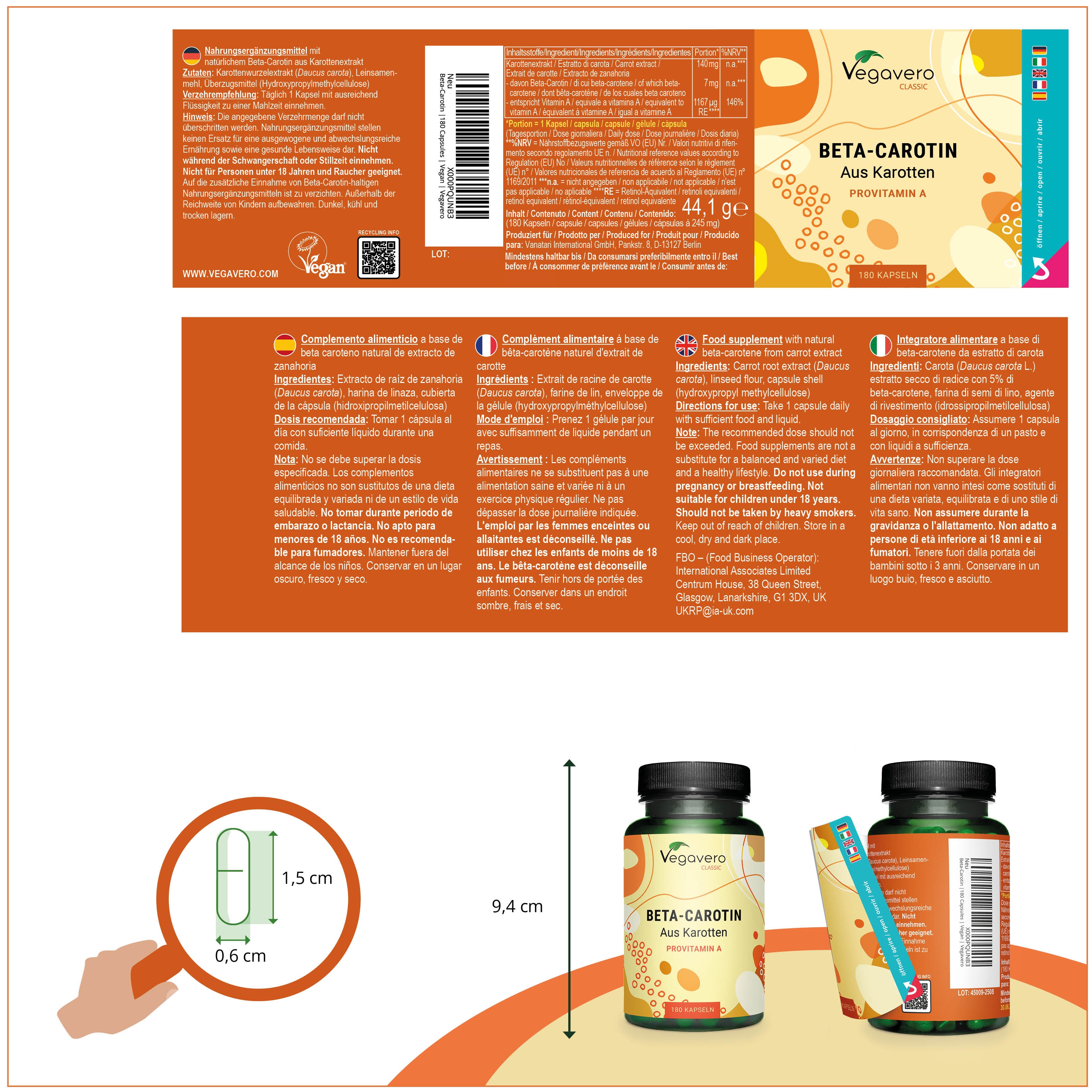 Beta Carotene Capsules