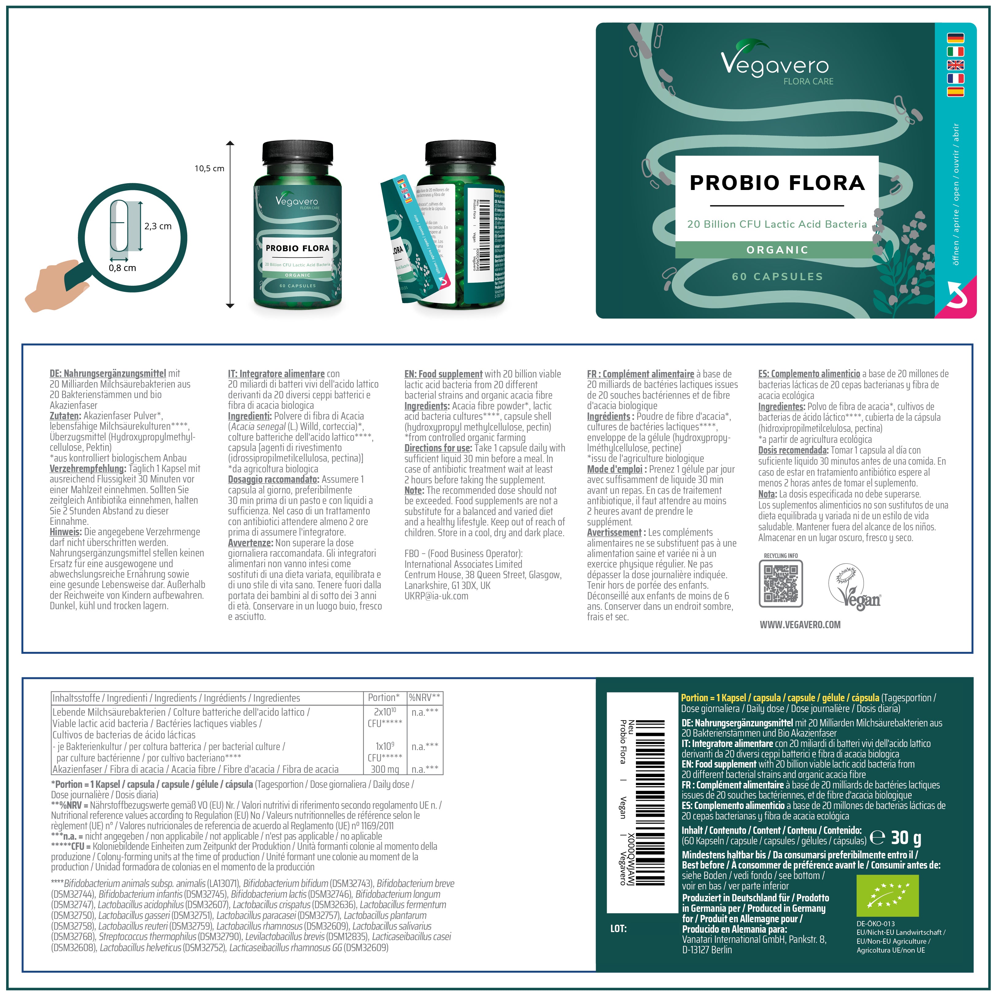 Pro Bio Capsules Organic