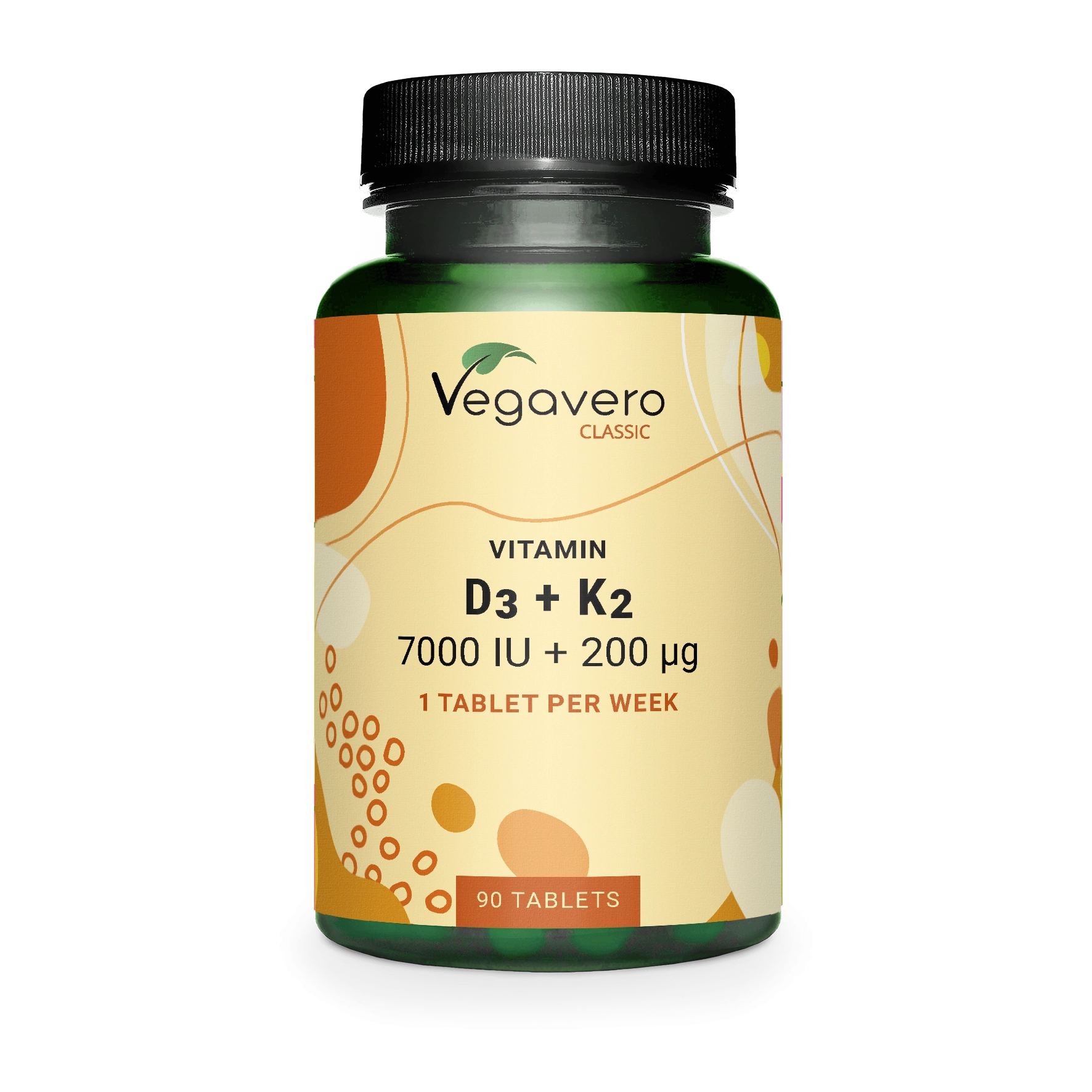 Vitamin D3 + K2 Depot Tablets