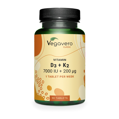 Vitamin D3 + K2 Depot Tablets